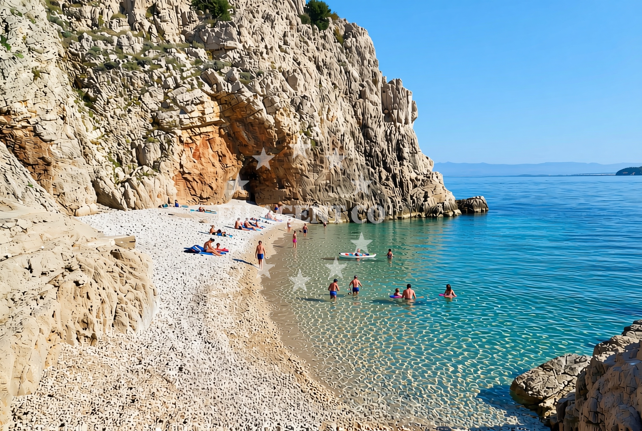 Additional view of Golovik: beaches and coves in Golovik