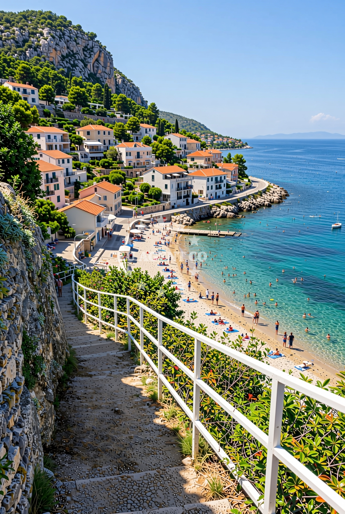 Additional view of Golovik: beaches and coves in Golovik