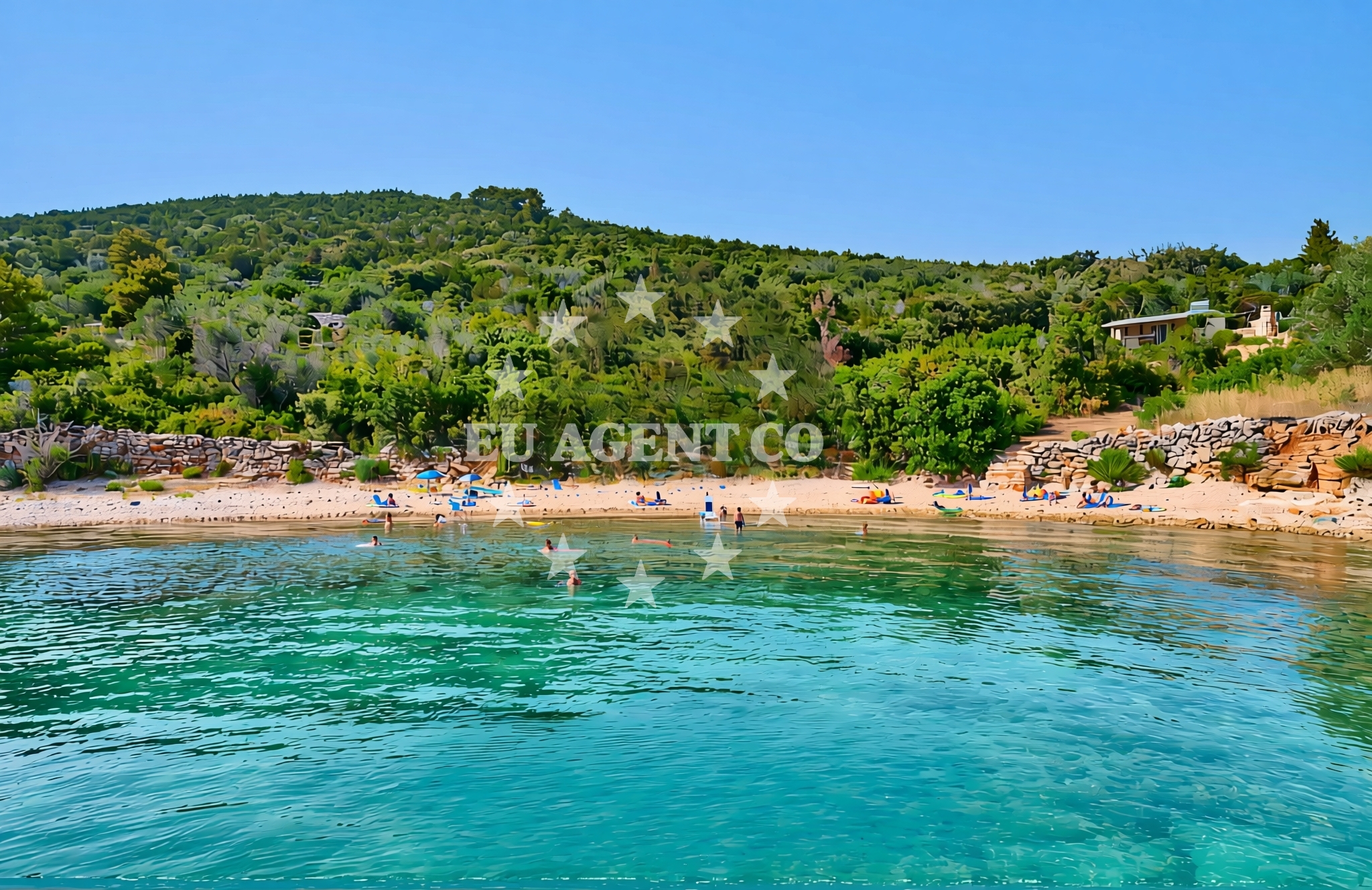 Additional view of Golubovac, Rava (Rava) Beach in Golubovac