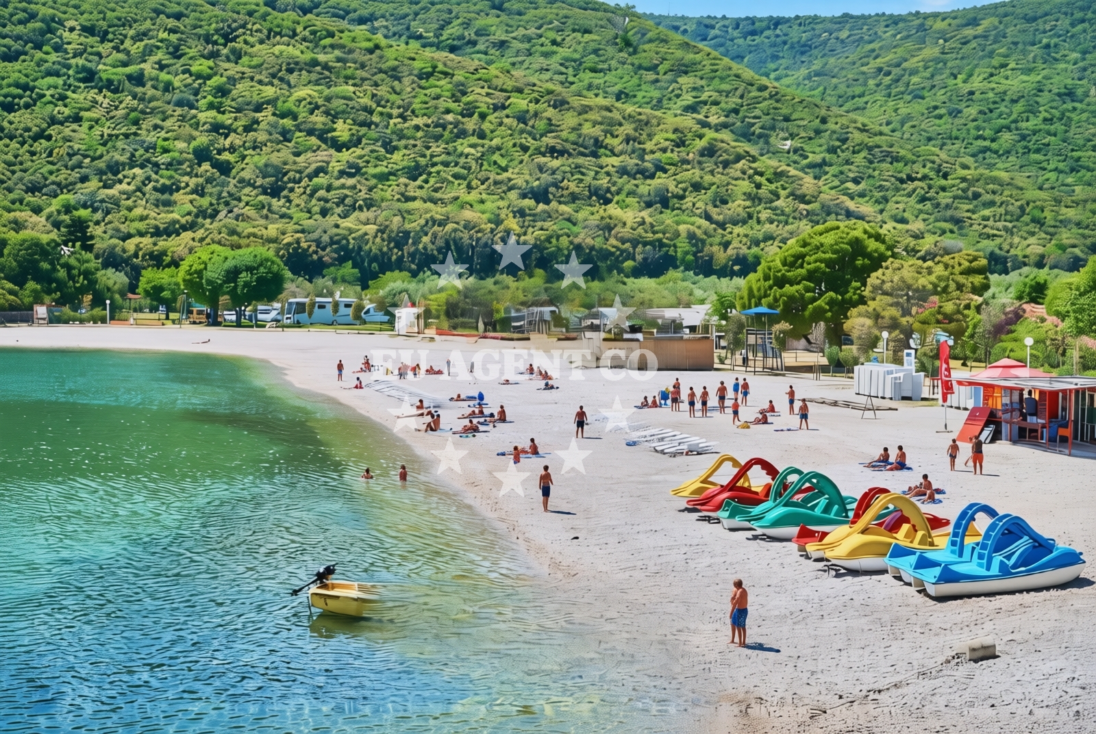 Additional view of Gondolići: beaches and coves in Gondolići