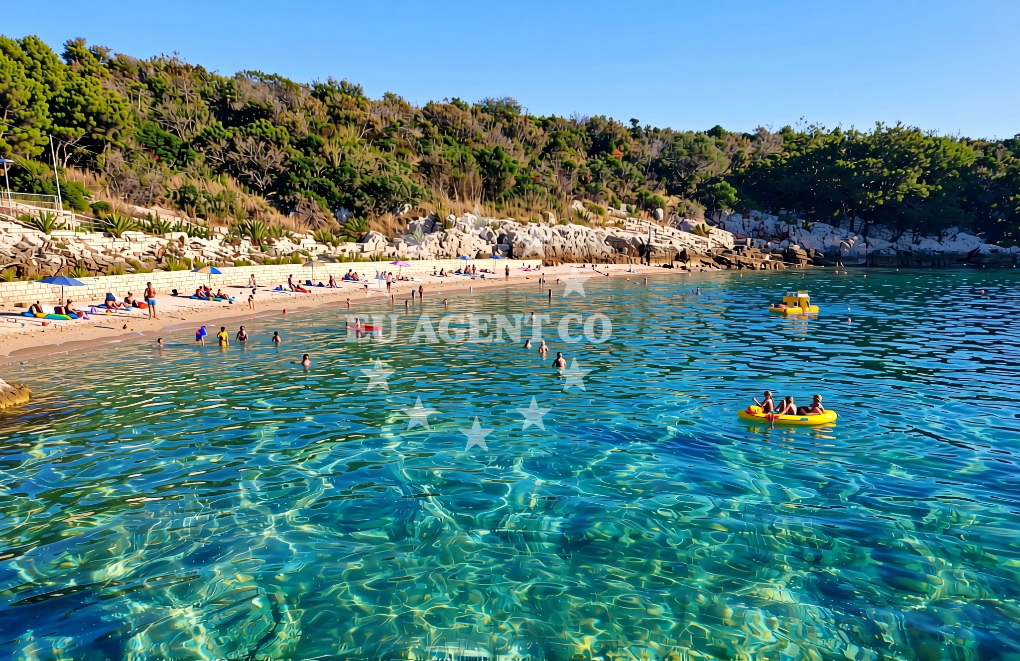 Additional view of Gornje Selo (Šolta): beaches and coves (4) in Gornje Selo (Šolta)