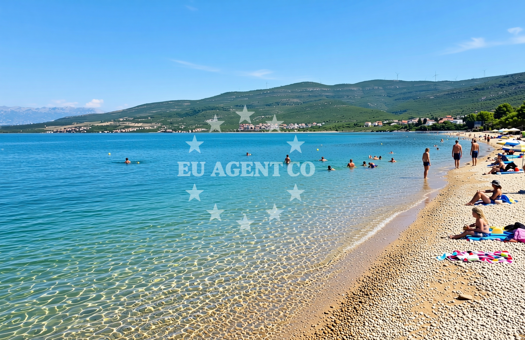 Additional view of Gornji Karin: beaches and coves (8) in Gornji Karin