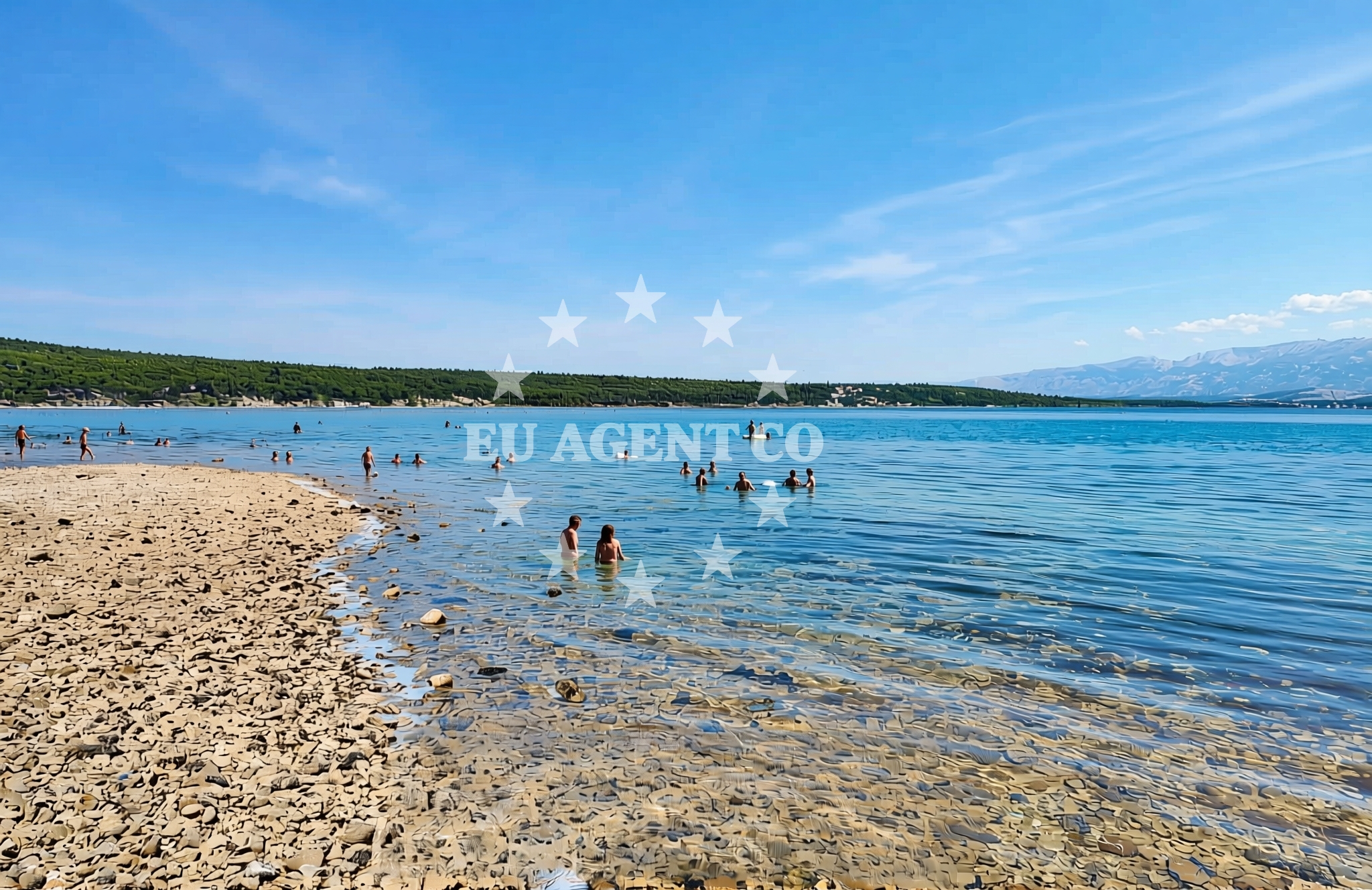 Additional view of Gornji Karin: beaches and coves (8) in Gornji Karin