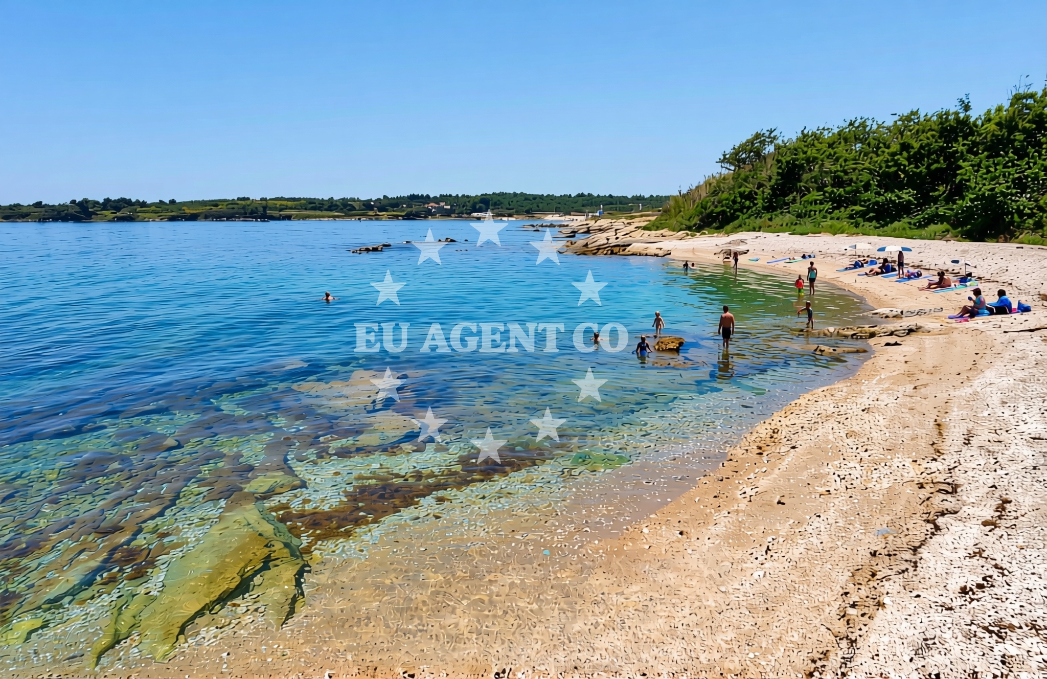 Additional view of Gospa od Kuj zapad, Ližnjan Beach in Gospa od Kuj zapad