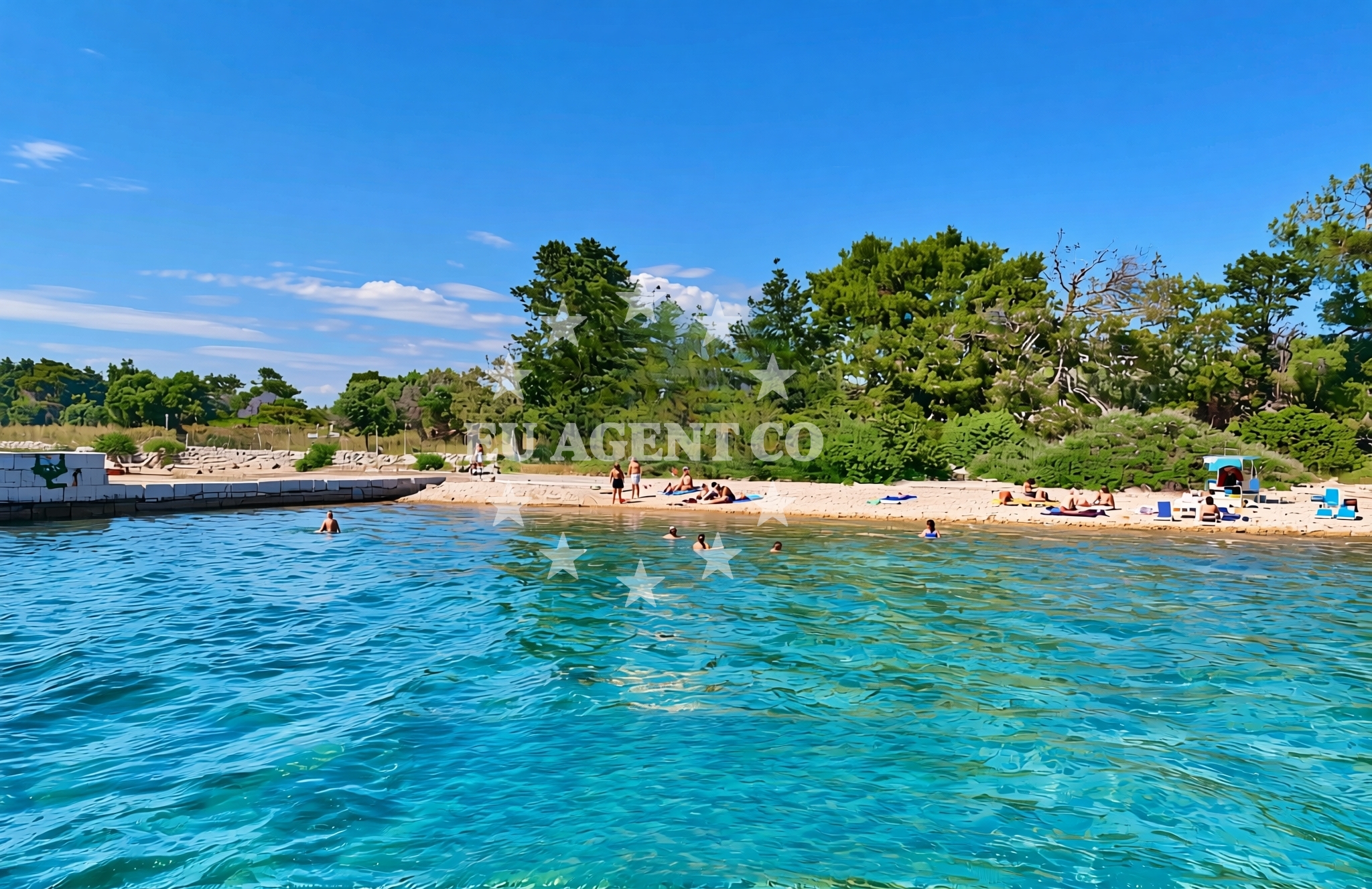 Additional view of Gospa Trsatska, Ilovik (Mali Lošinj) (Ilovik) Beach in Gospa Trsatska