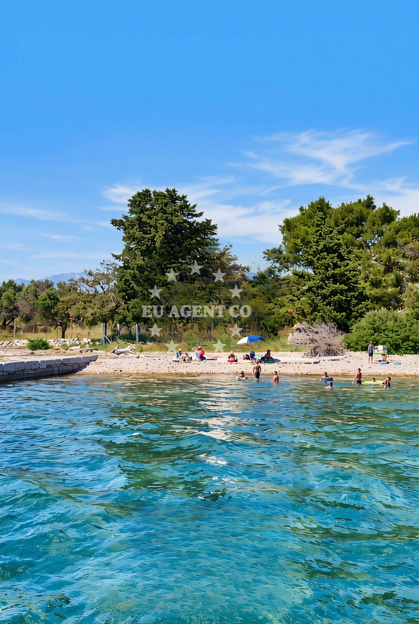 Additional view of Gospa Trsatska, Ilovik (Mali Lošinj) (Ilovik) Beach in Gospa Trsatska