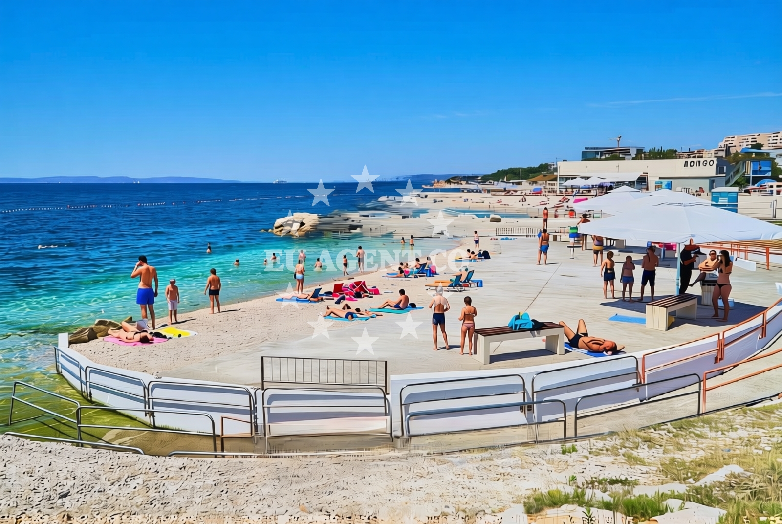 Additional view of Gospe Lurdske (Žnjan 5), Split Beach in Gospe Lurdske (Žnjan 5)