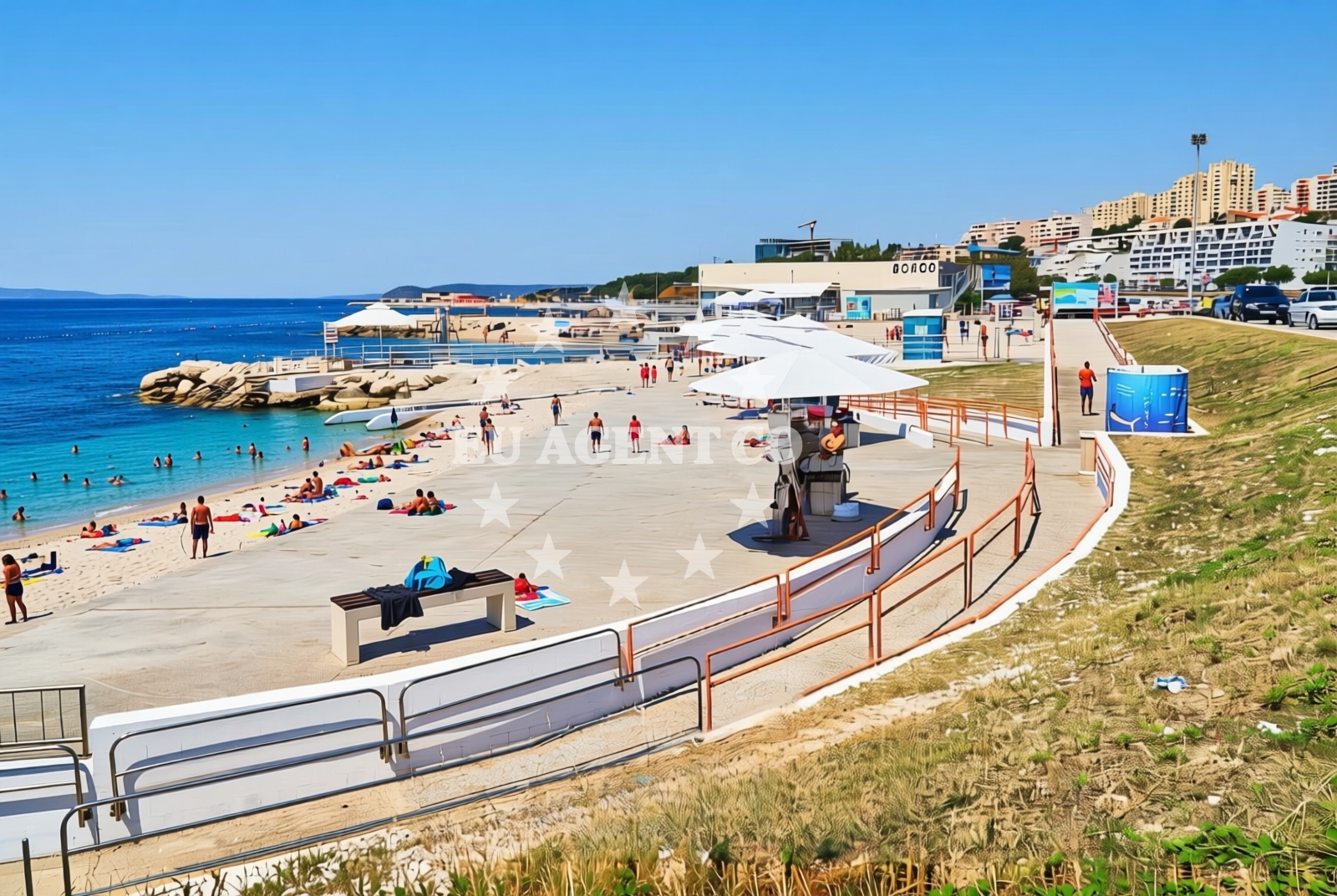 Additional view of Gospe Lurdske (Žnjan 5), Split Beach in Gospe Lurdske (Žnjan 5)