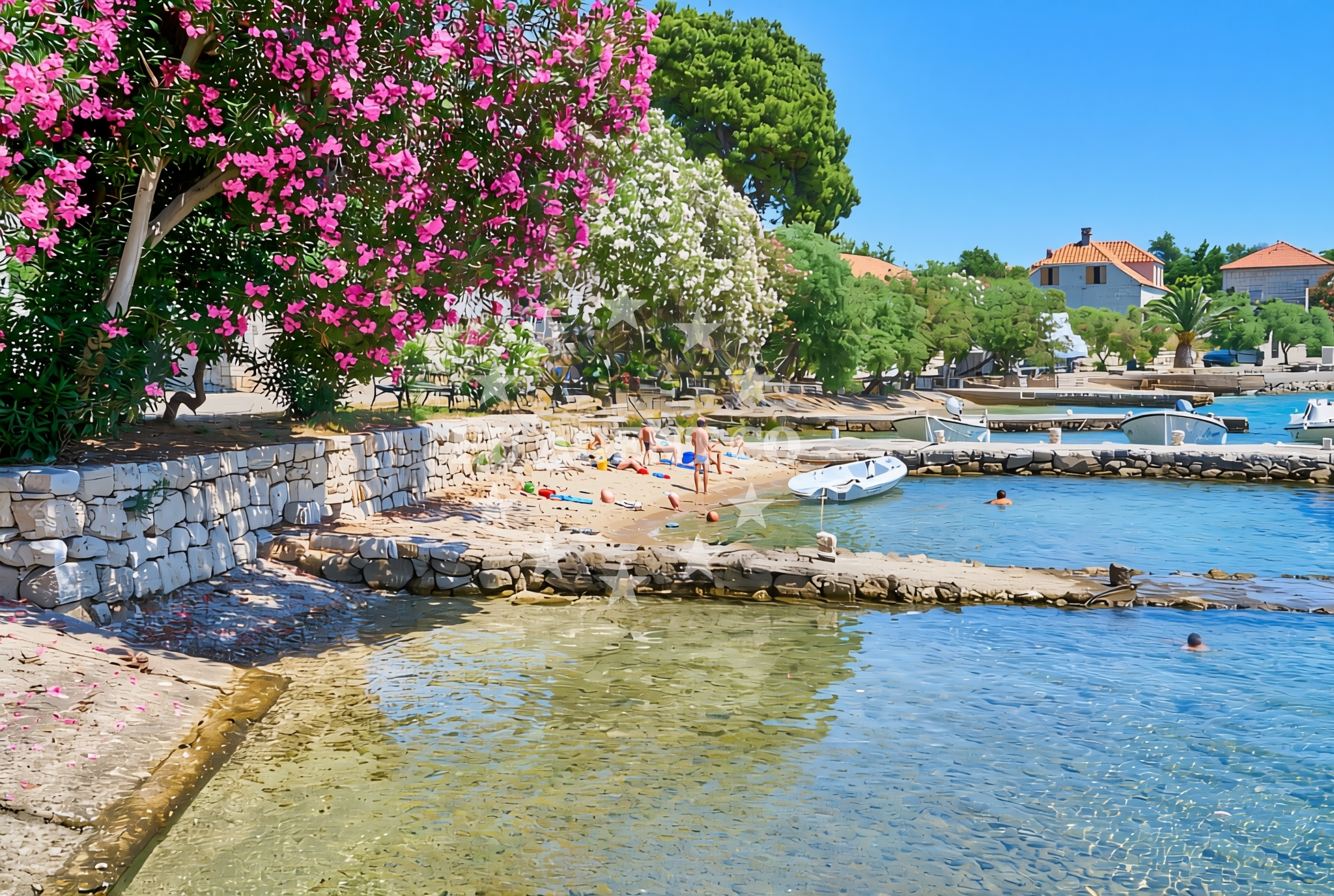 Additional view of Gospe od Ružarija (Kuvenat), Viganj Beach in Gospe od Ružarija (Kuvenat)