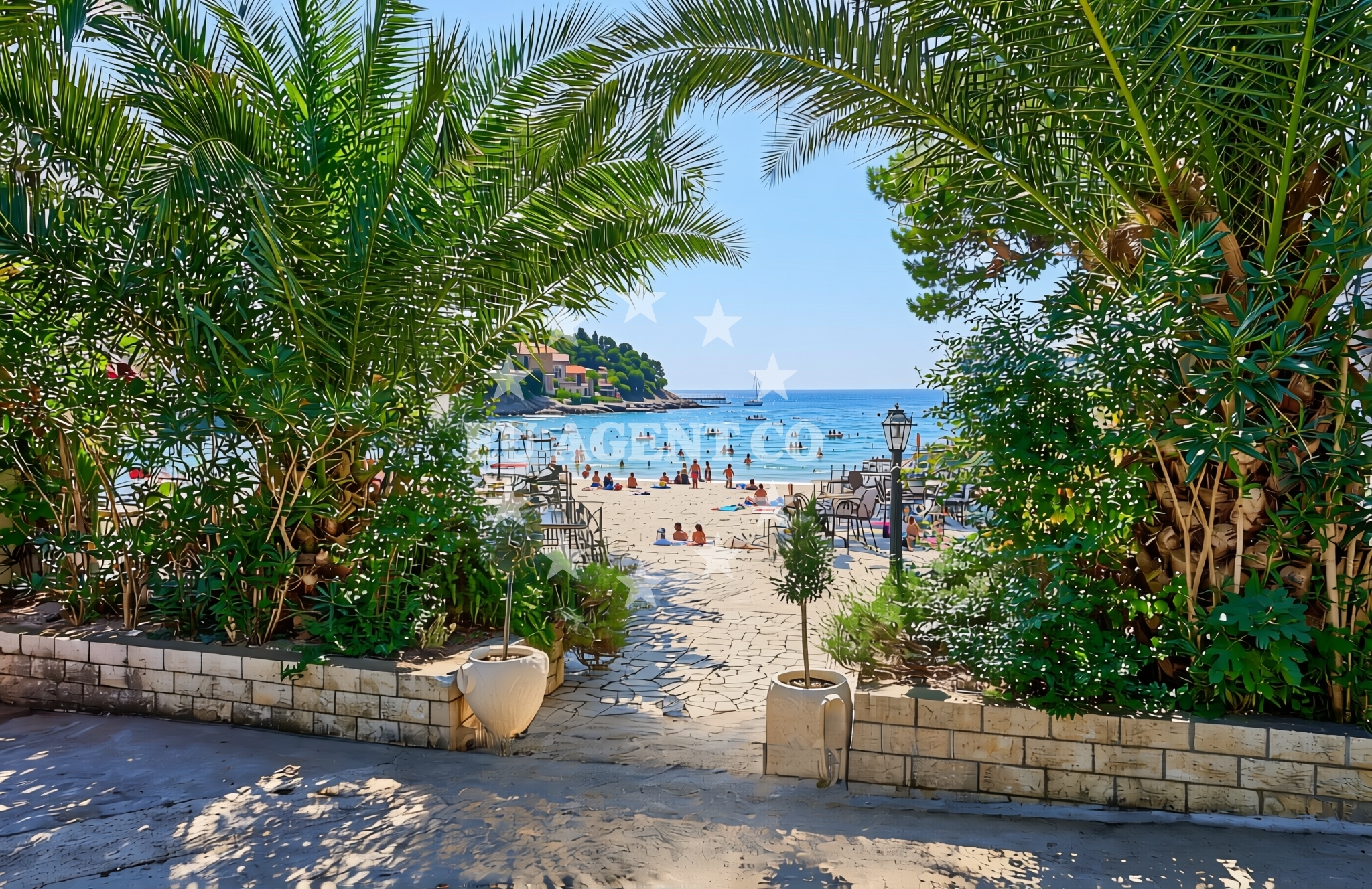 Additional view of Gozinka beach in Kampor 99, Rab