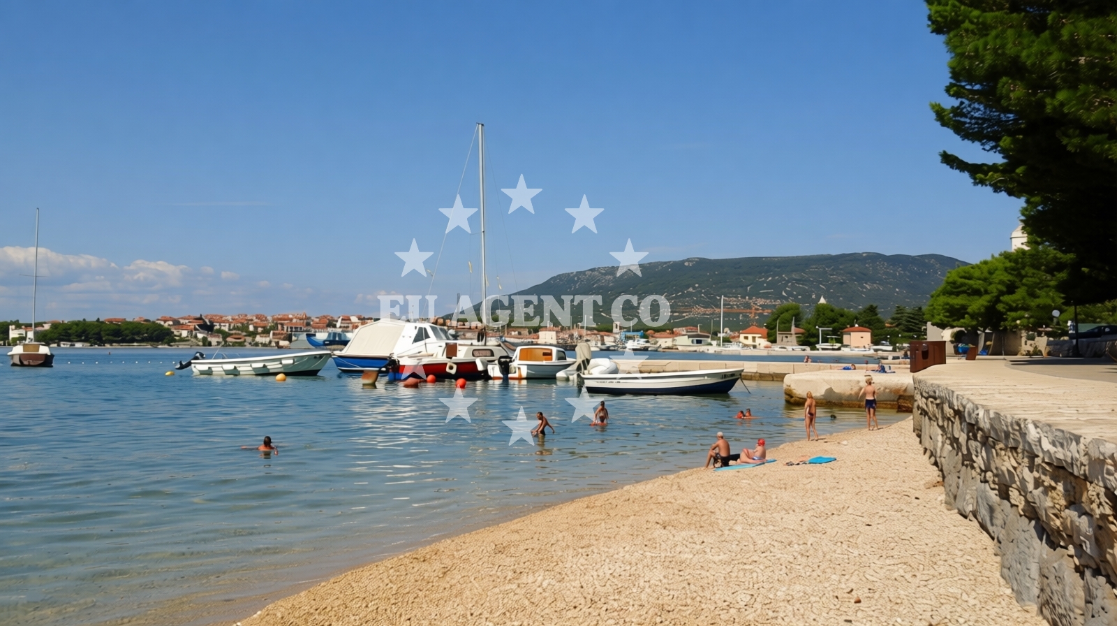 Additional view of Grabar Beach in GRABAR 119, Cres