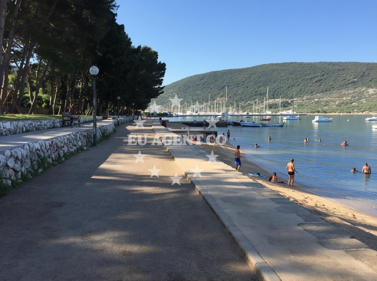 Additional view of Grabar Beach in GRABAR 119, Cres
