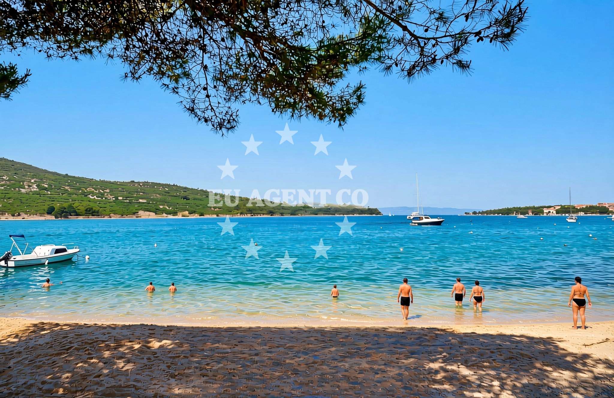 Additional view of Grabar Beach in GRABAR 119, Cres