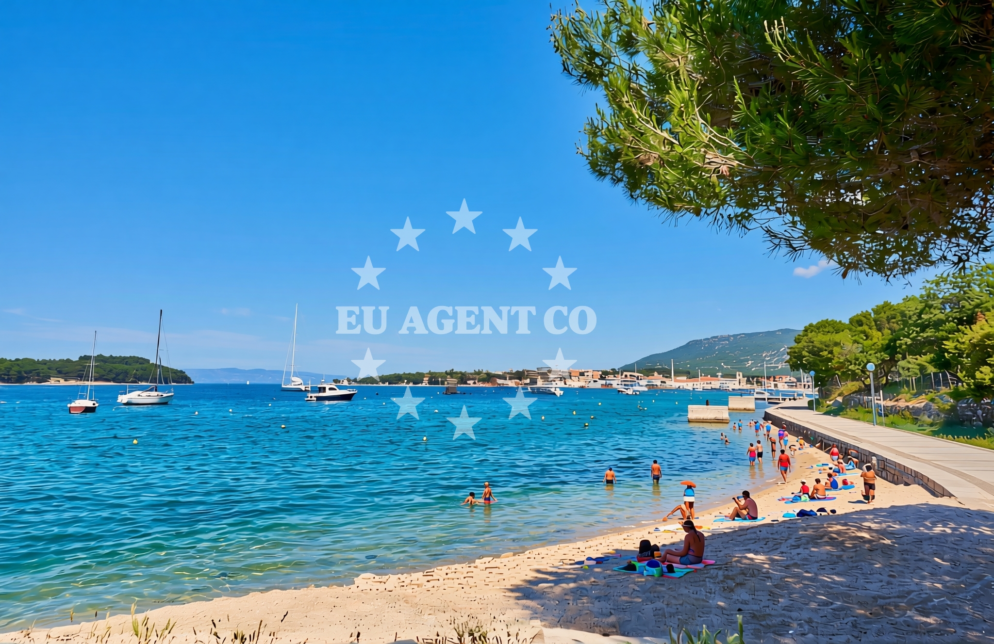 Additional view of Grabar Beach in GRABAR 119, Cres