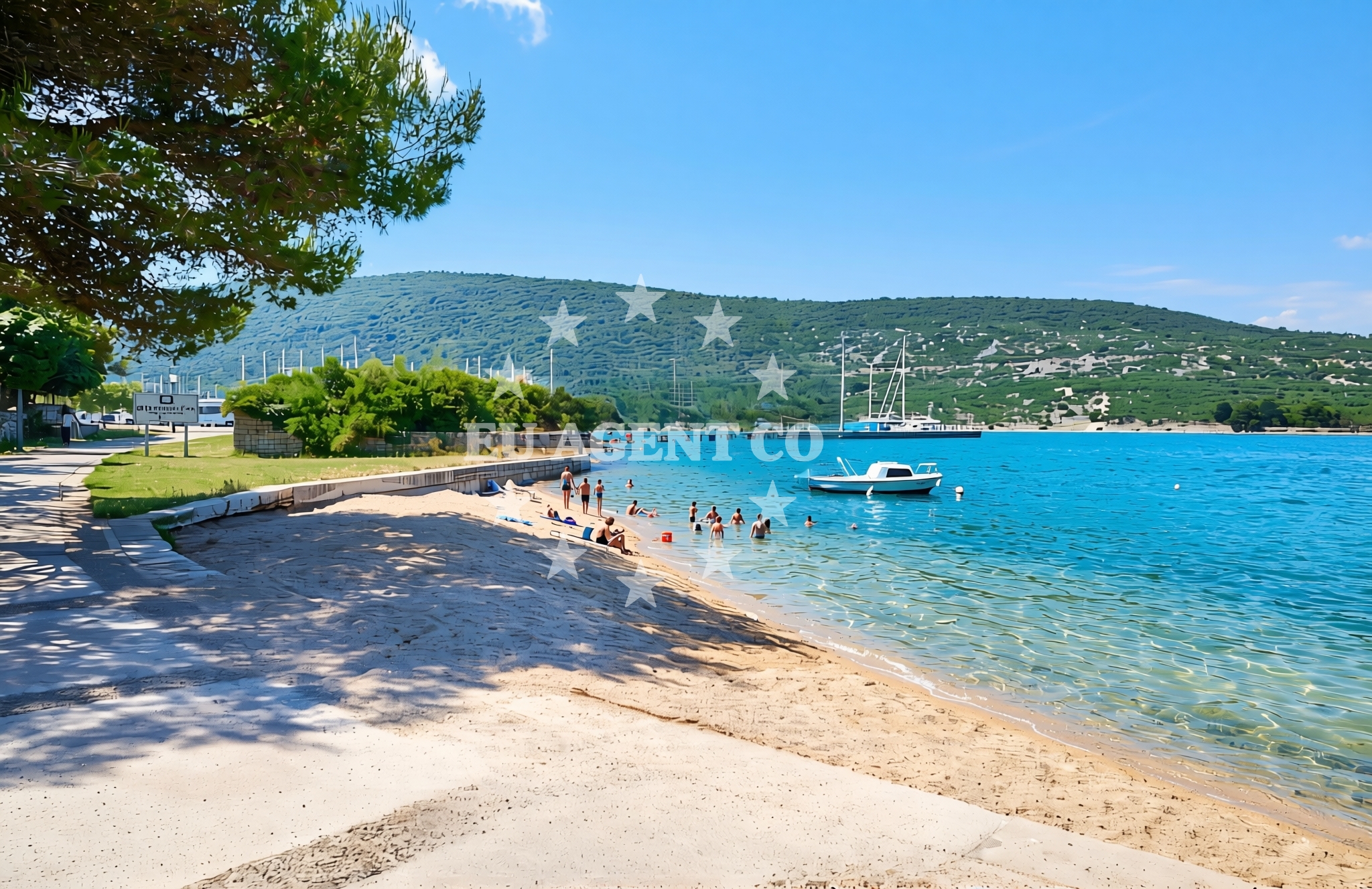 Additional view of Grabar Beach in GRABAR 119, Cres