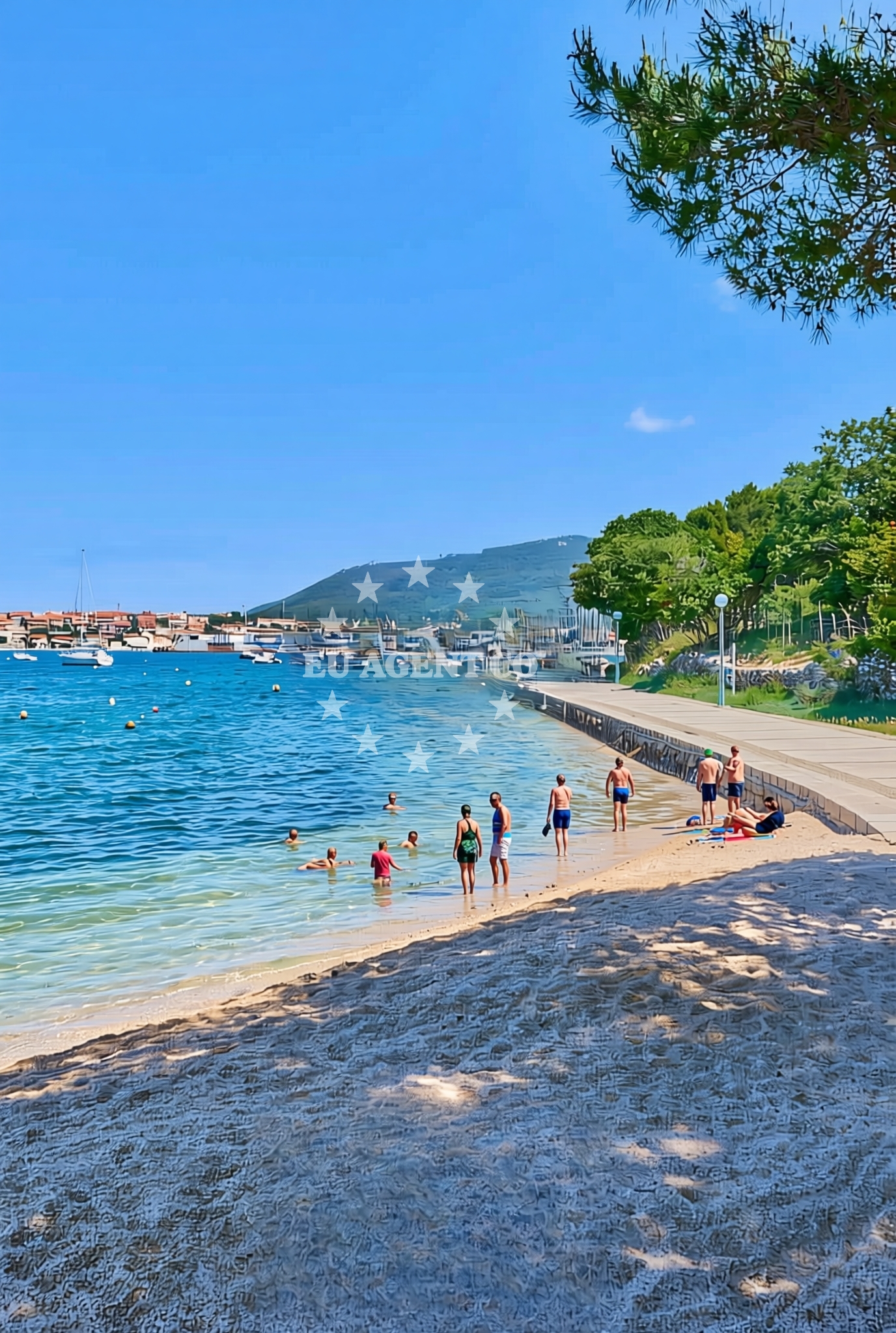 Additional view of Grabar Beach in GRABAR 119, Cres