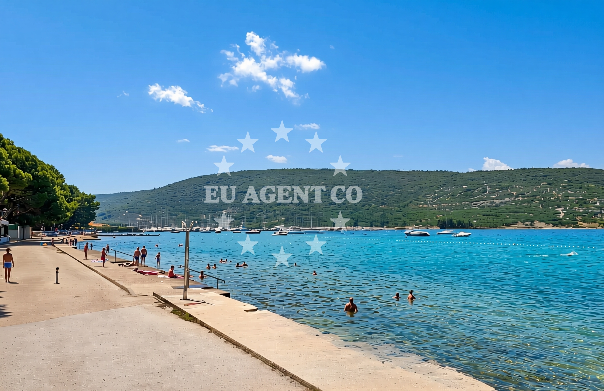 Additional view of Grabar, Cres (Cres) Beach in Grabar