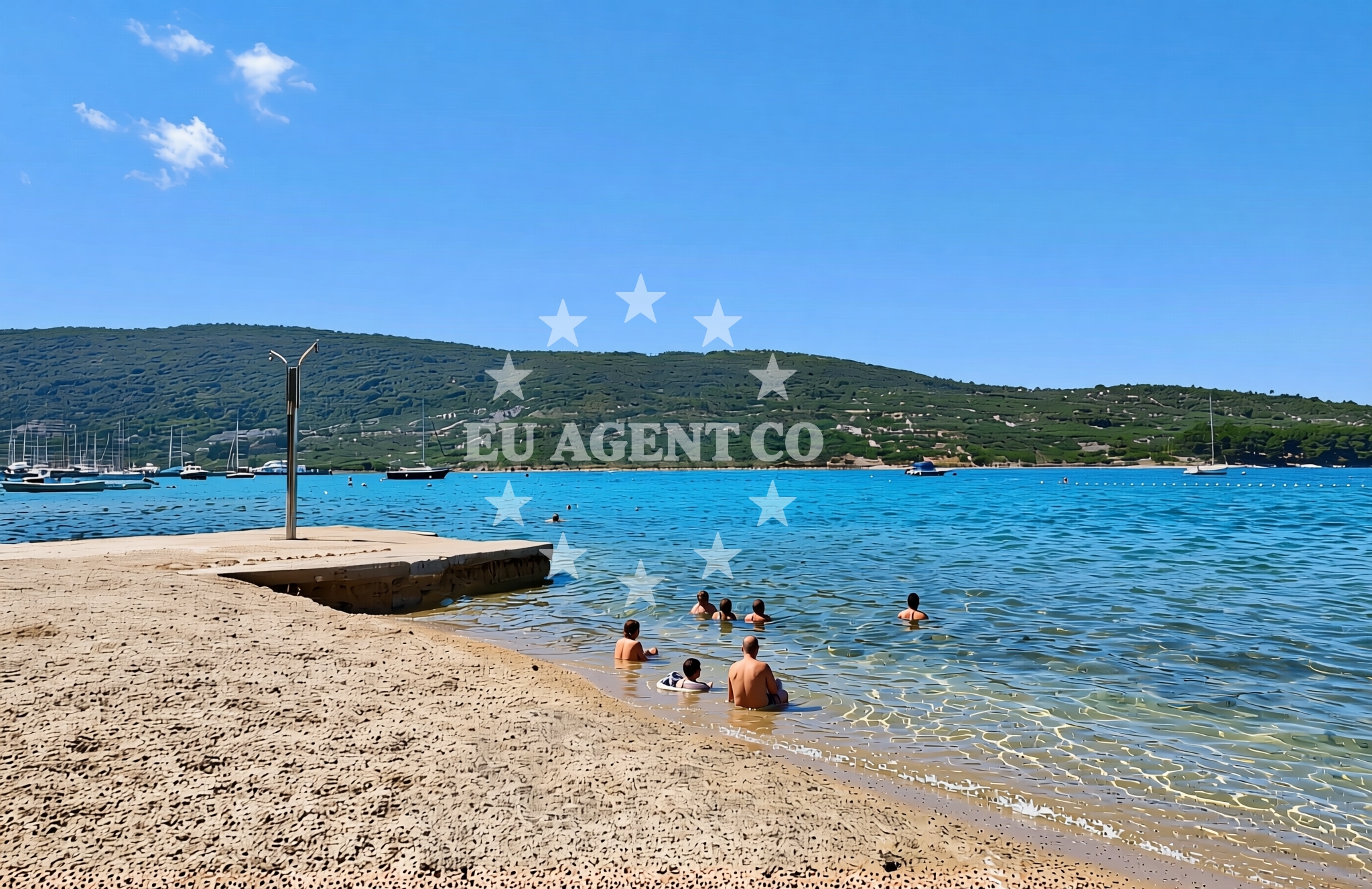 Additional view of Grabar, Cres (Cres) Beach in Grabar