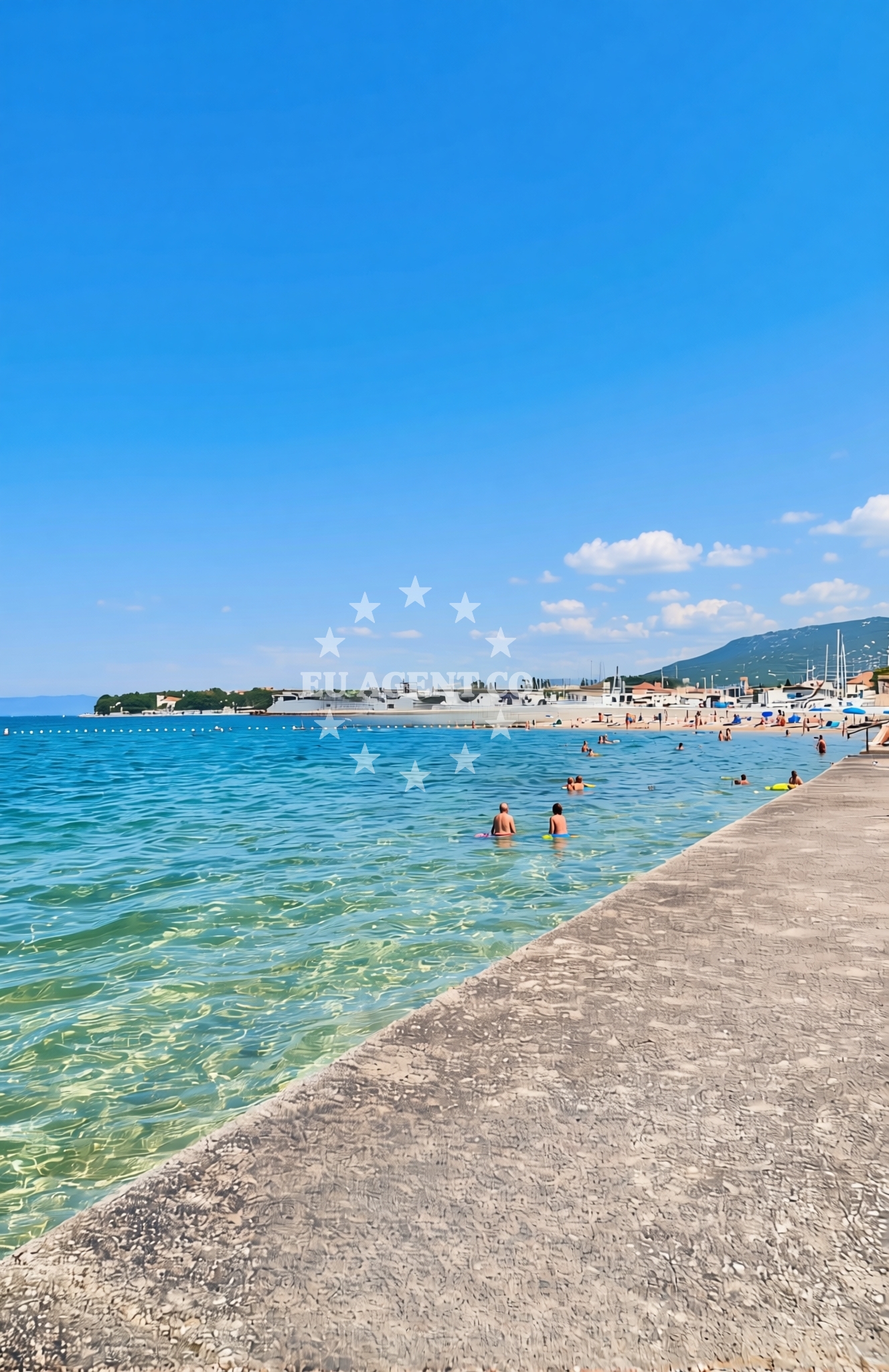 Additional view of Grabar, Cres (Cres) Beach in Grabar