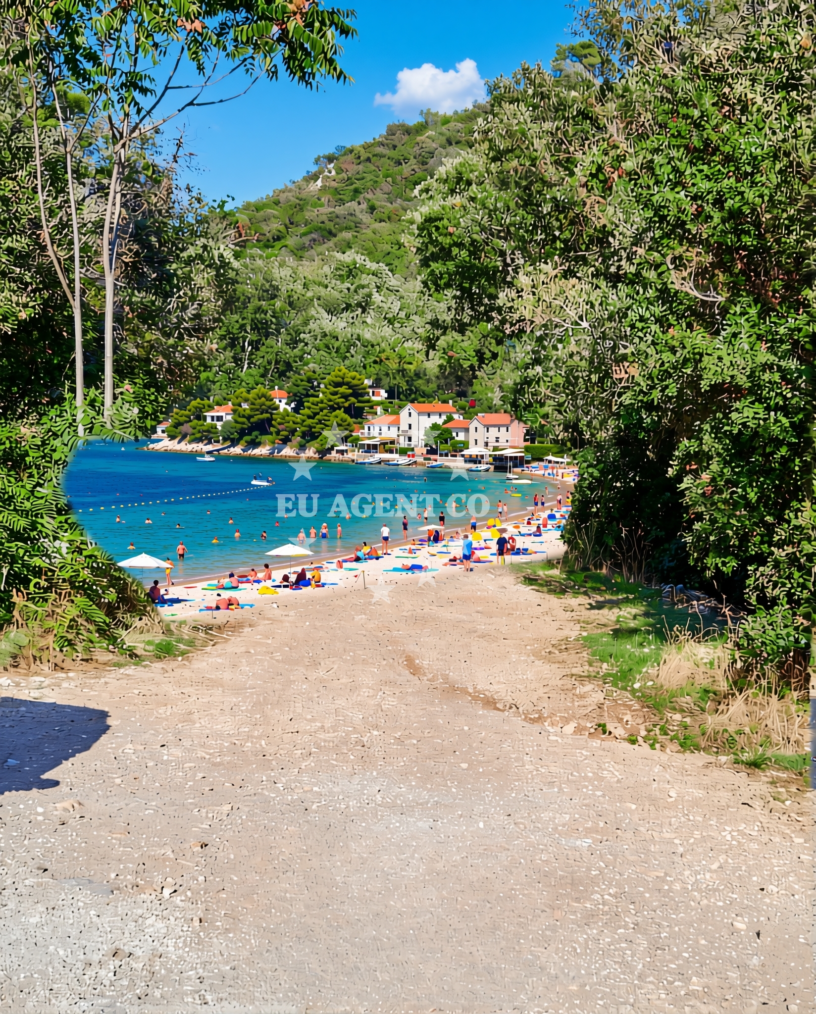 Additional view of Grabova beach in Put Krizica 23, Gornje Selo