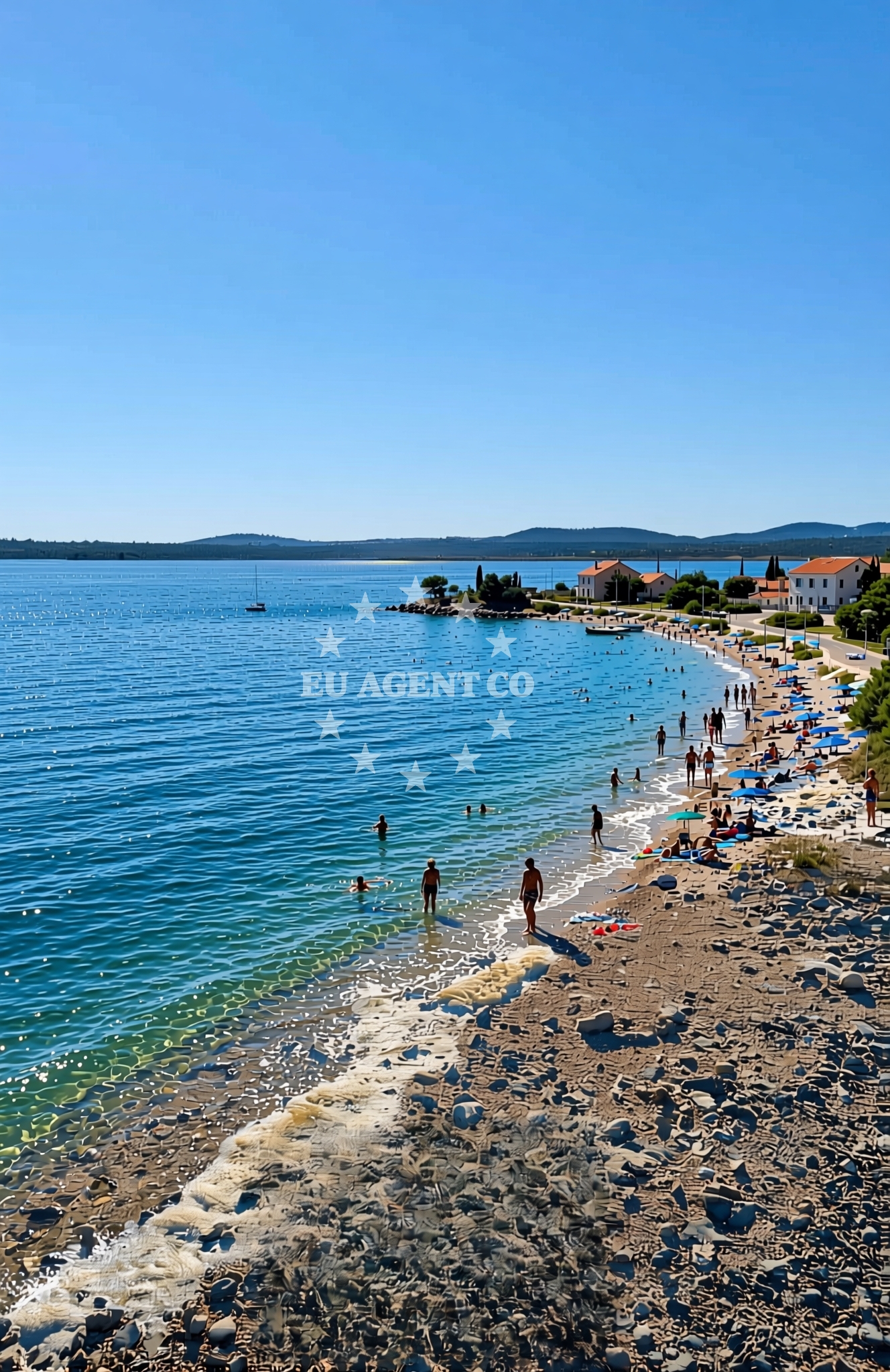 Additional view of Gračac (Skradin): beaches and coves (1) in Gračac (Skradin)
