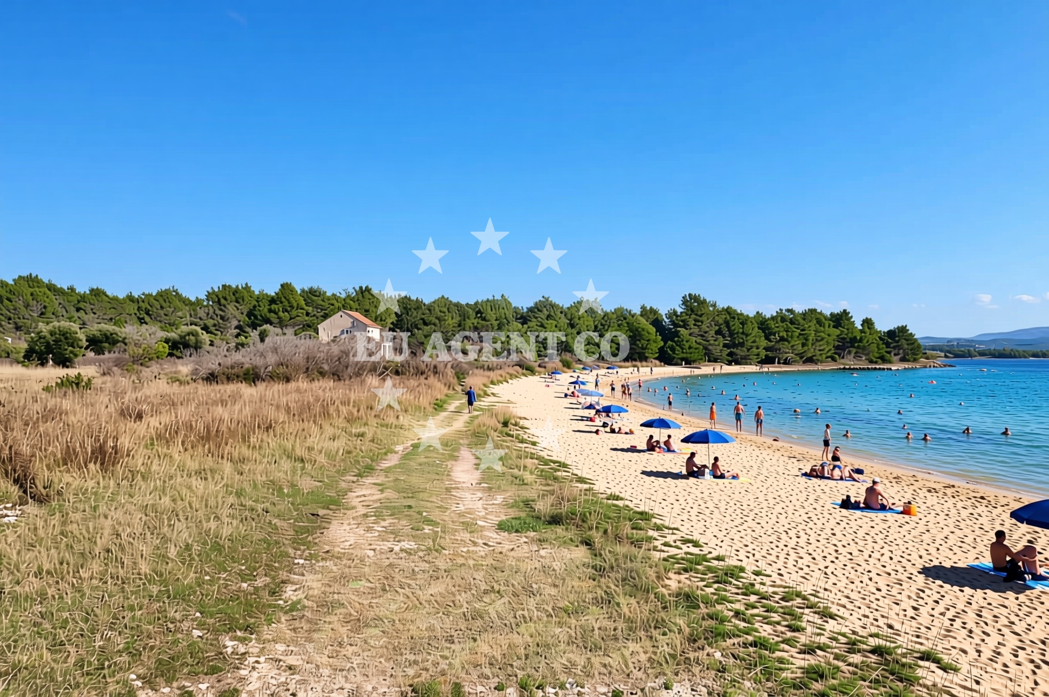 Additional view of Gračac (Skradin): beaches and coves (1) in Gračac (Skradin)