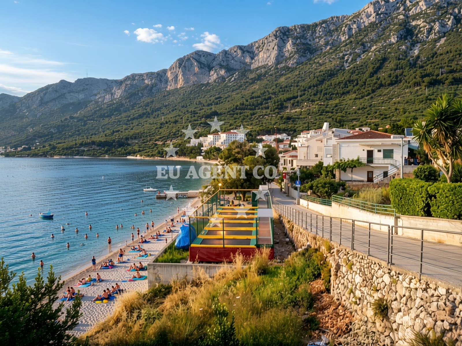 Additional view of Gradac beach in , Gradac