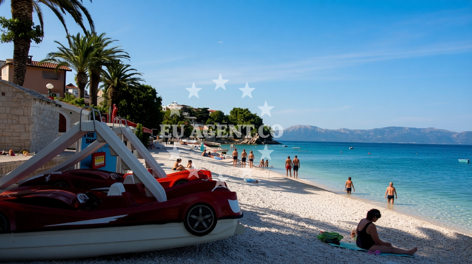 Additional view of Gradac beach in , Gradac