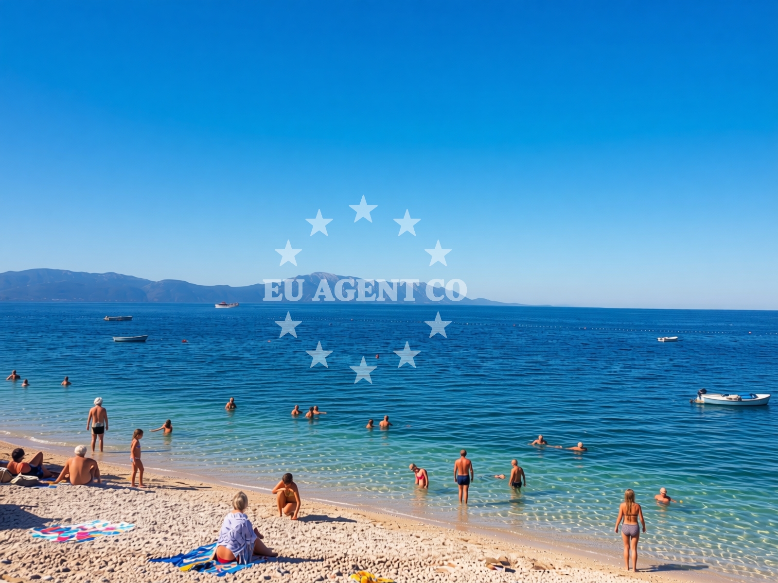 Additional view of Gradac beach in , Gradac