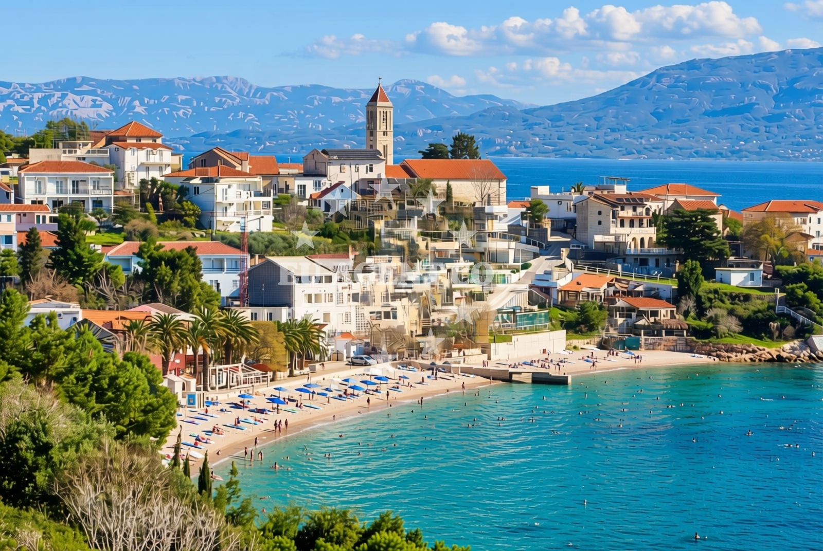 Additional view of Gradac beach in , Gradac