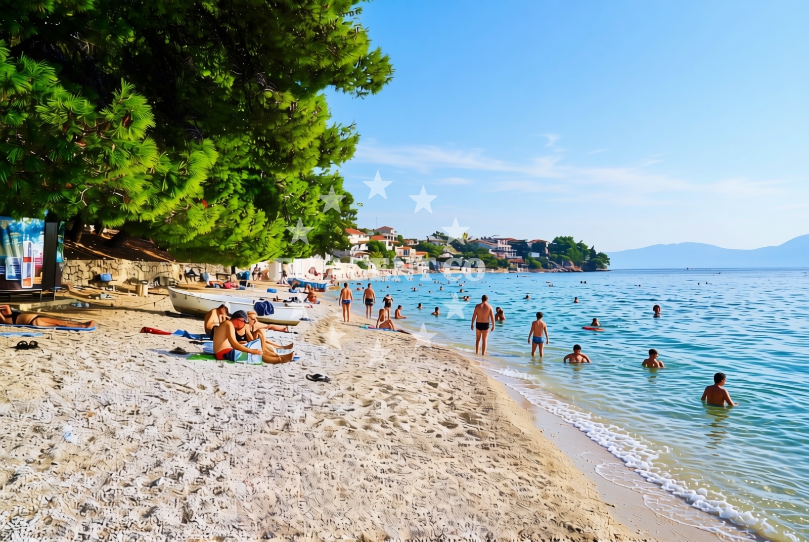 Additional view of Gradac beach in , Gradac