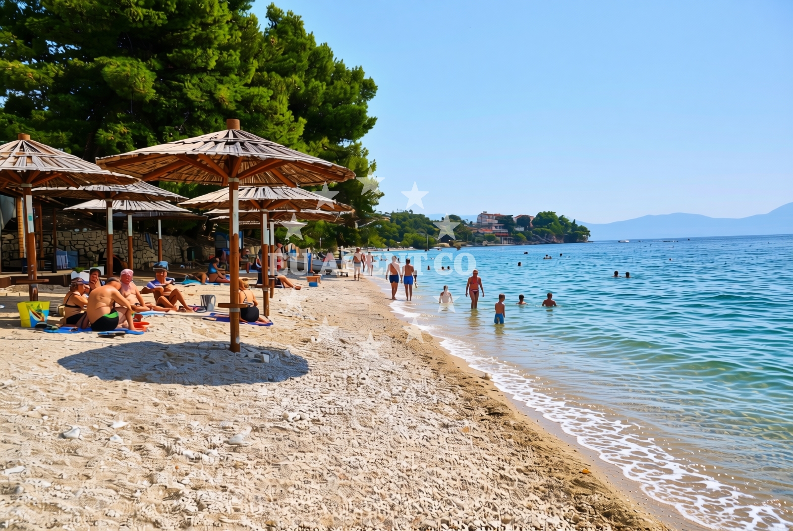 Additional view of Gradac beach in , Gradac
