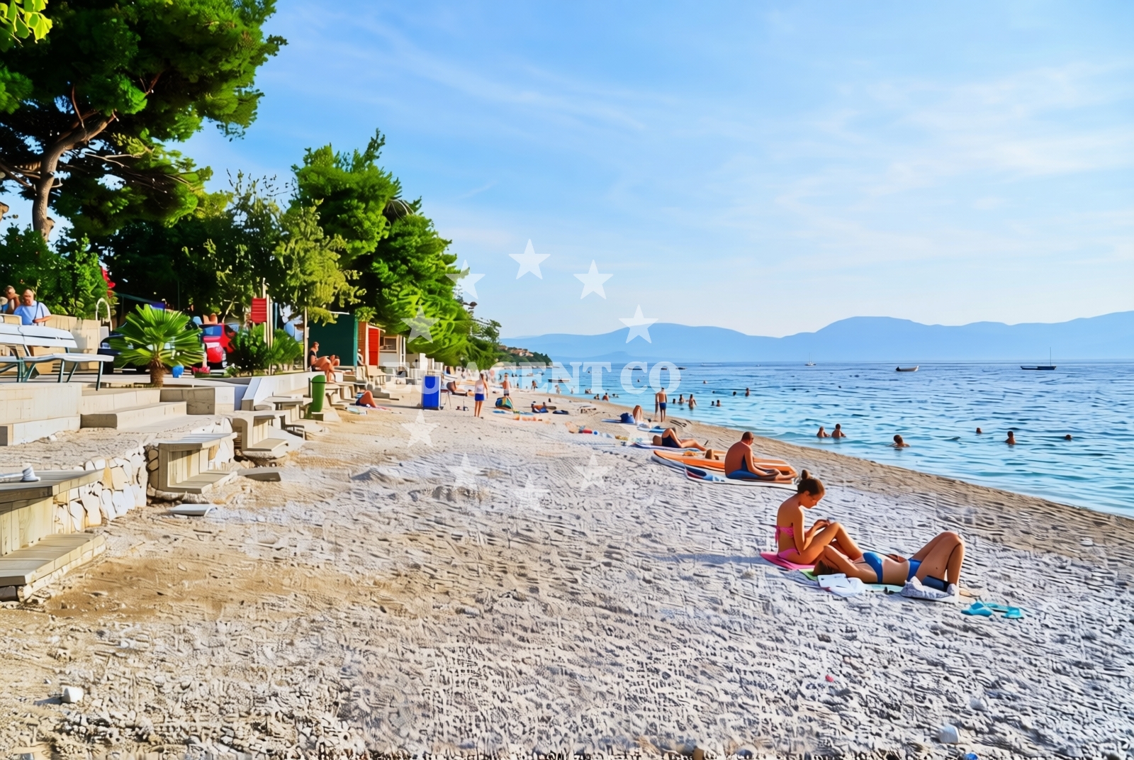 Additional view of Gradac beach in , Gradac