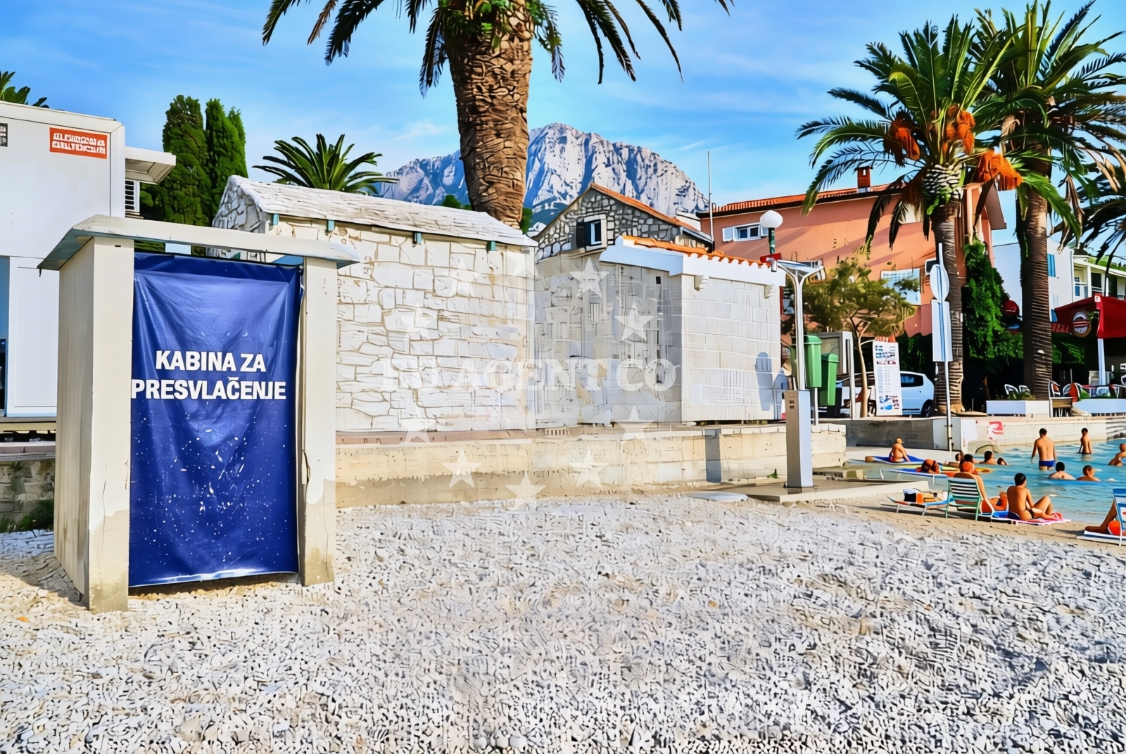 Additional view of Gradac beach in , Gradac