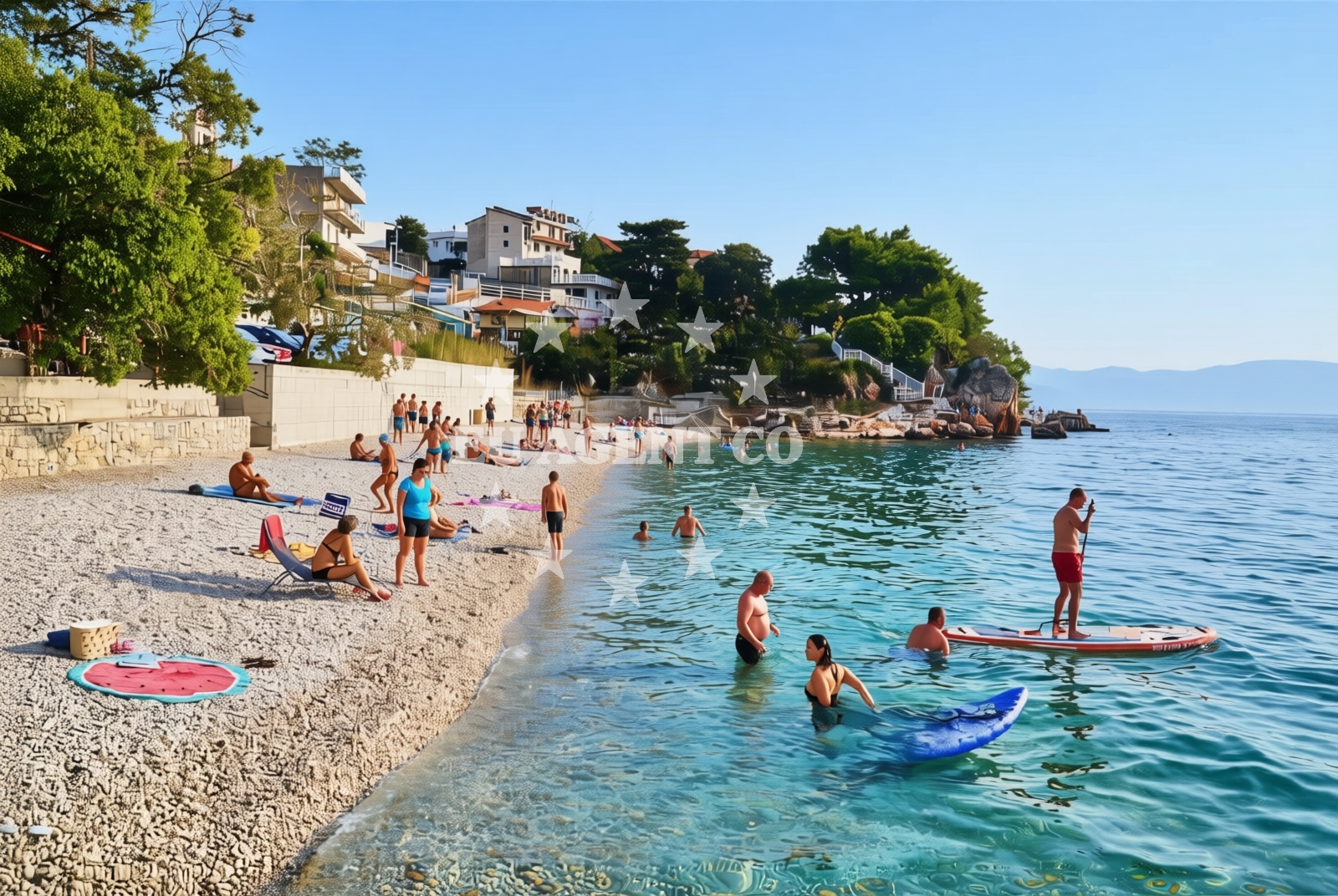 Additional view of Gradac beach in , Gradac