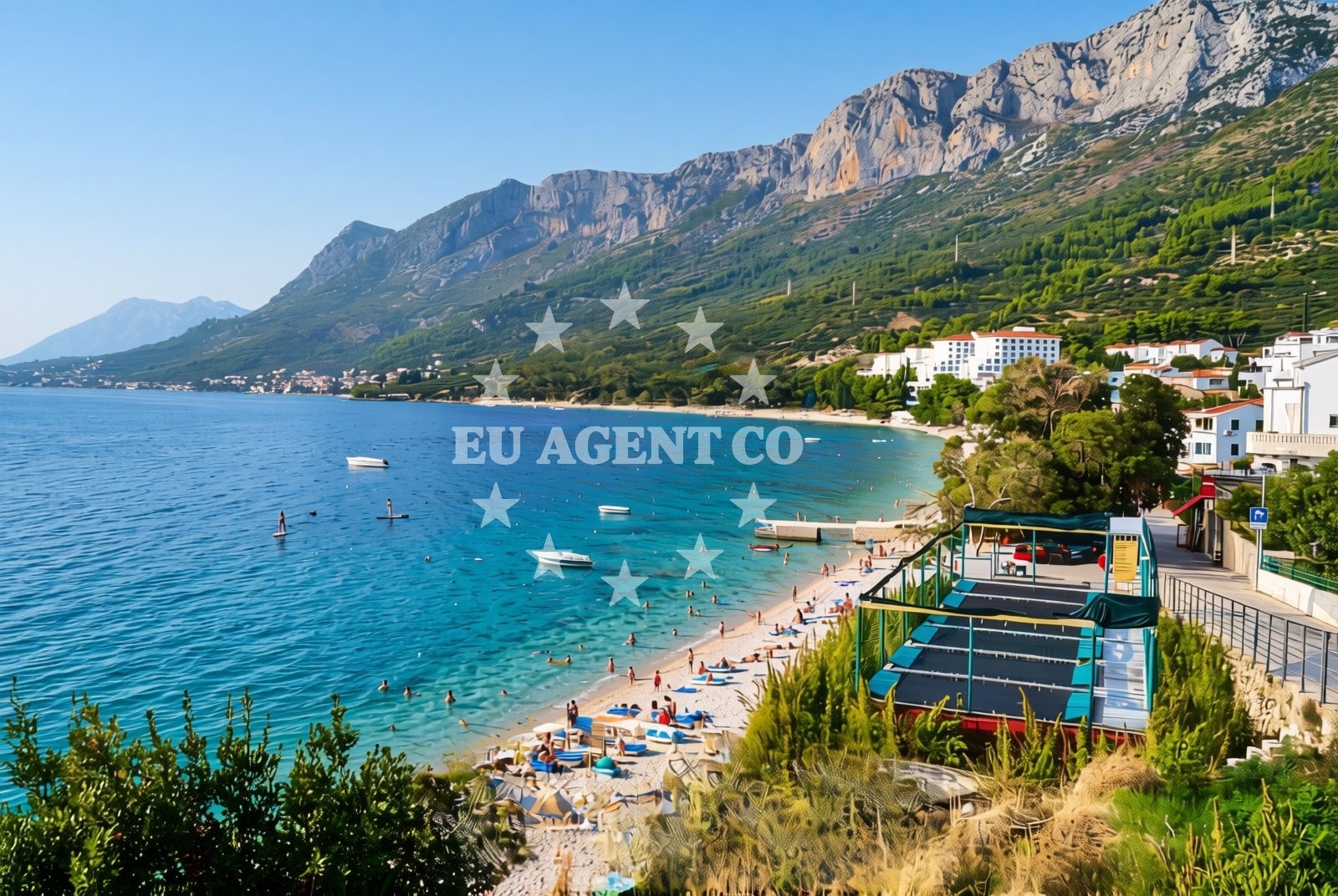 Additional view of Gradac beach in , Gradac