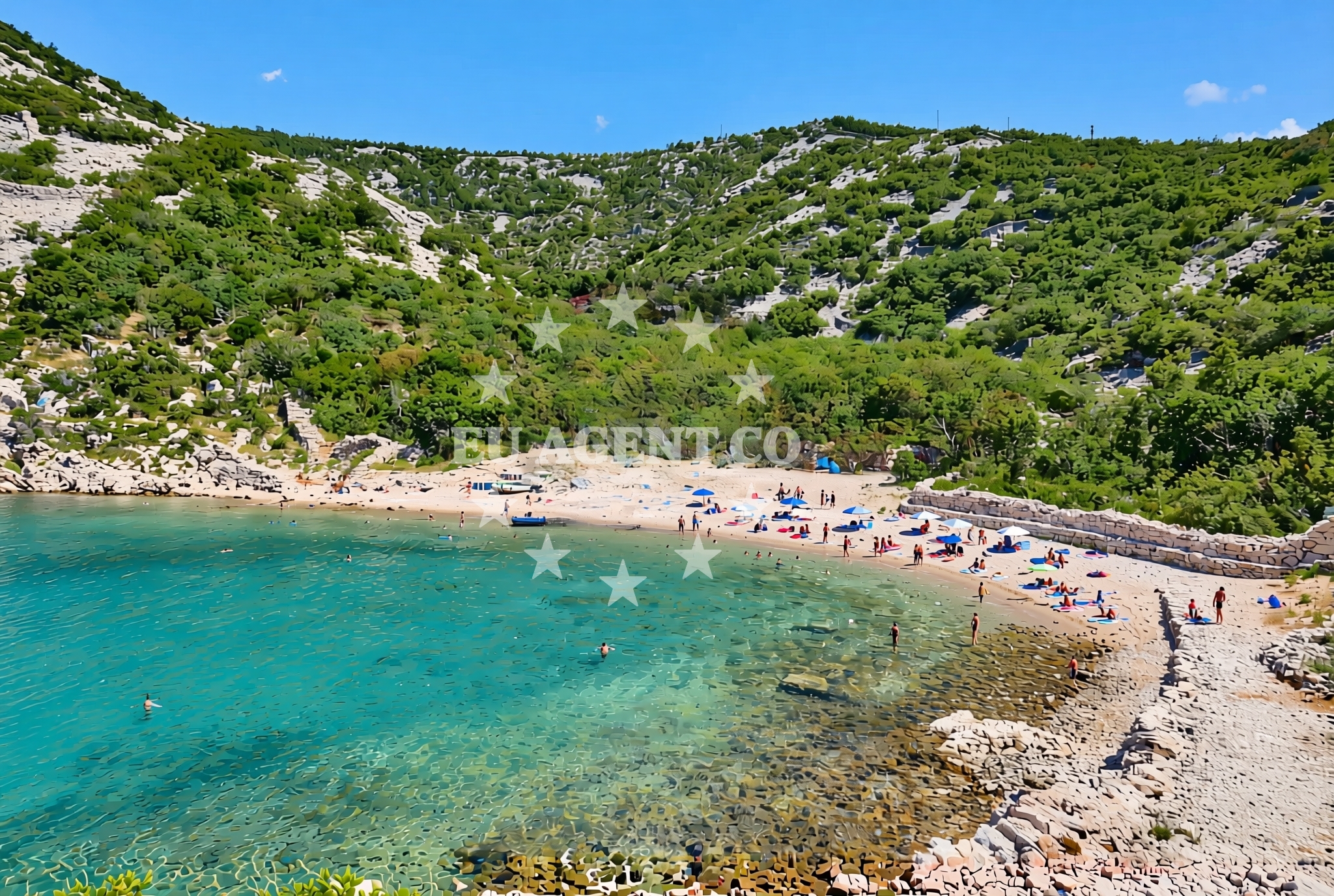 Additional view of Gradina Beach in Starigrad 29b, Starigrad