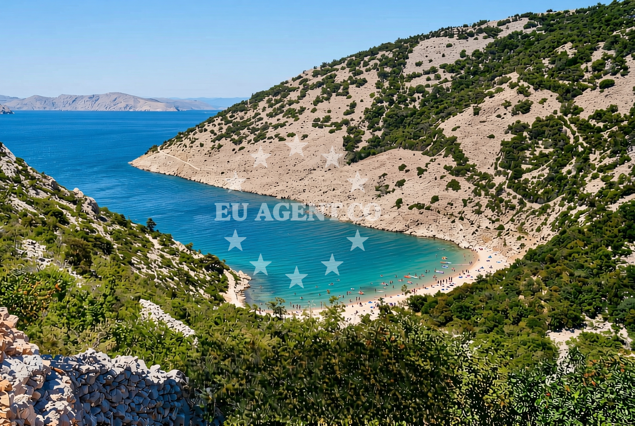 Additional view of Gradina Beach in Starigrad 29b, Starigrad