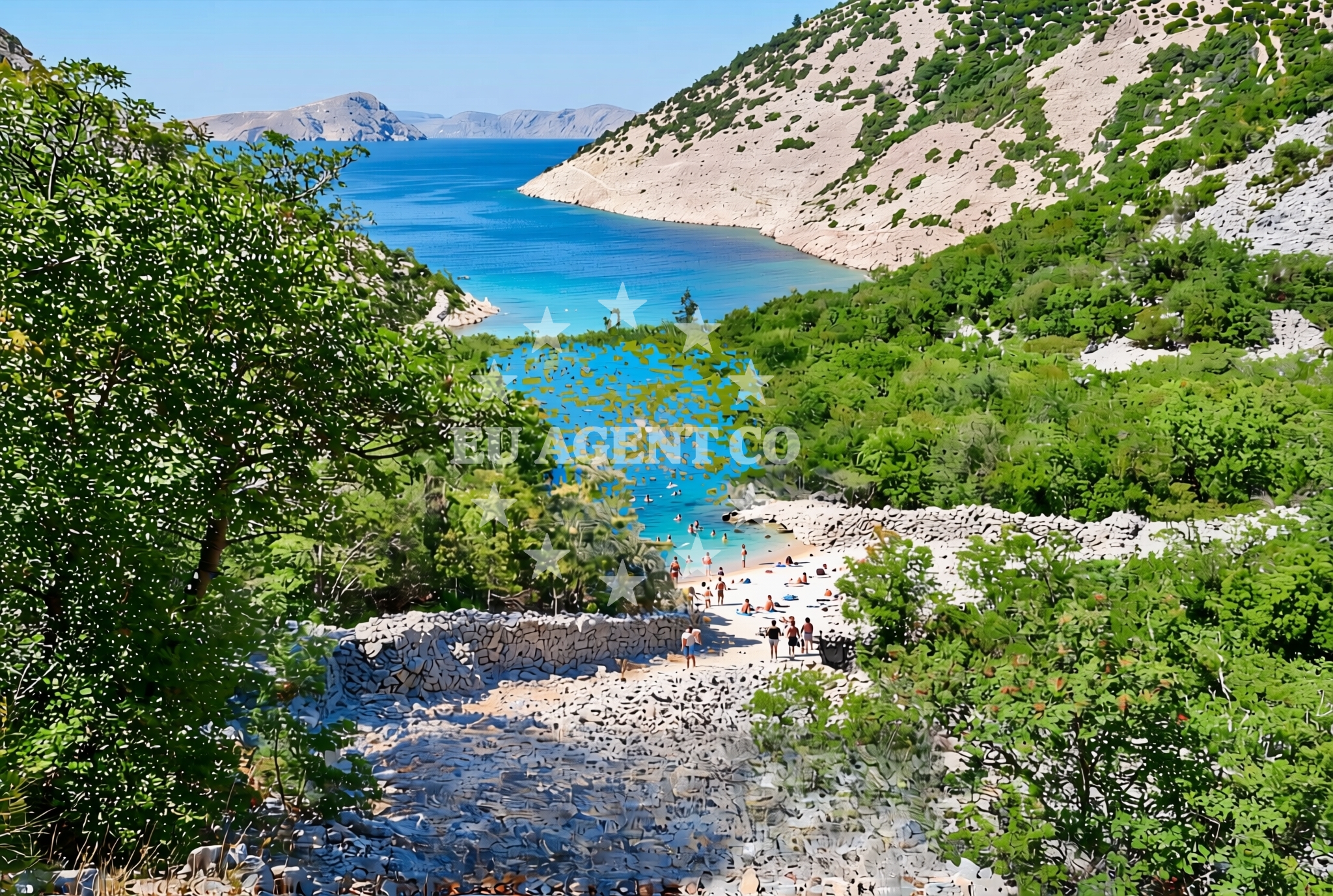 Additional view of Gradina Beach in Starigrad 29b, Starigrad