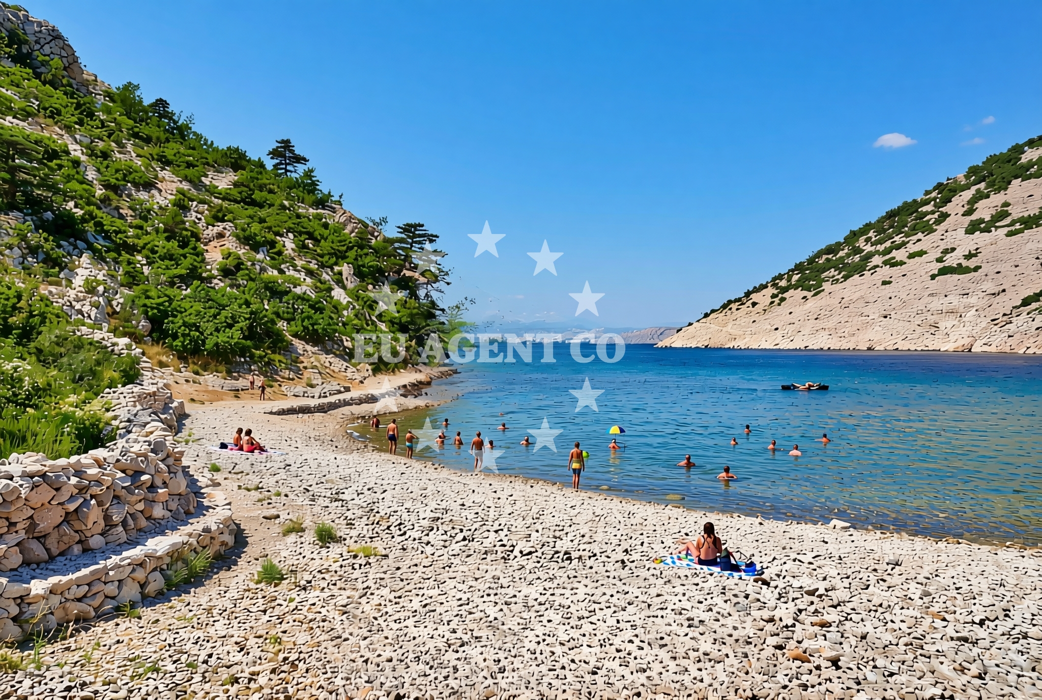 Additional view of Gradina Beach in Starigrad 29b, Starigrad