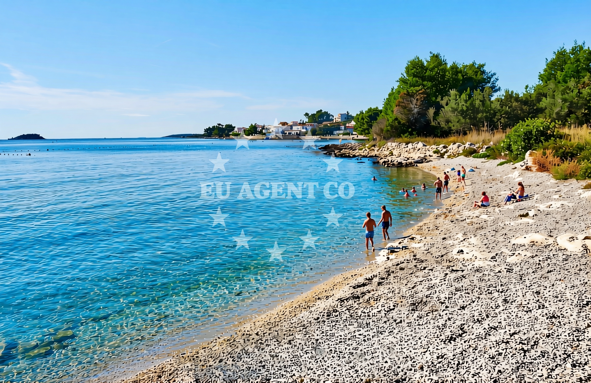 Additional view of Gradina istok, Vela Luka (Korčula) Beach in Gradina istok