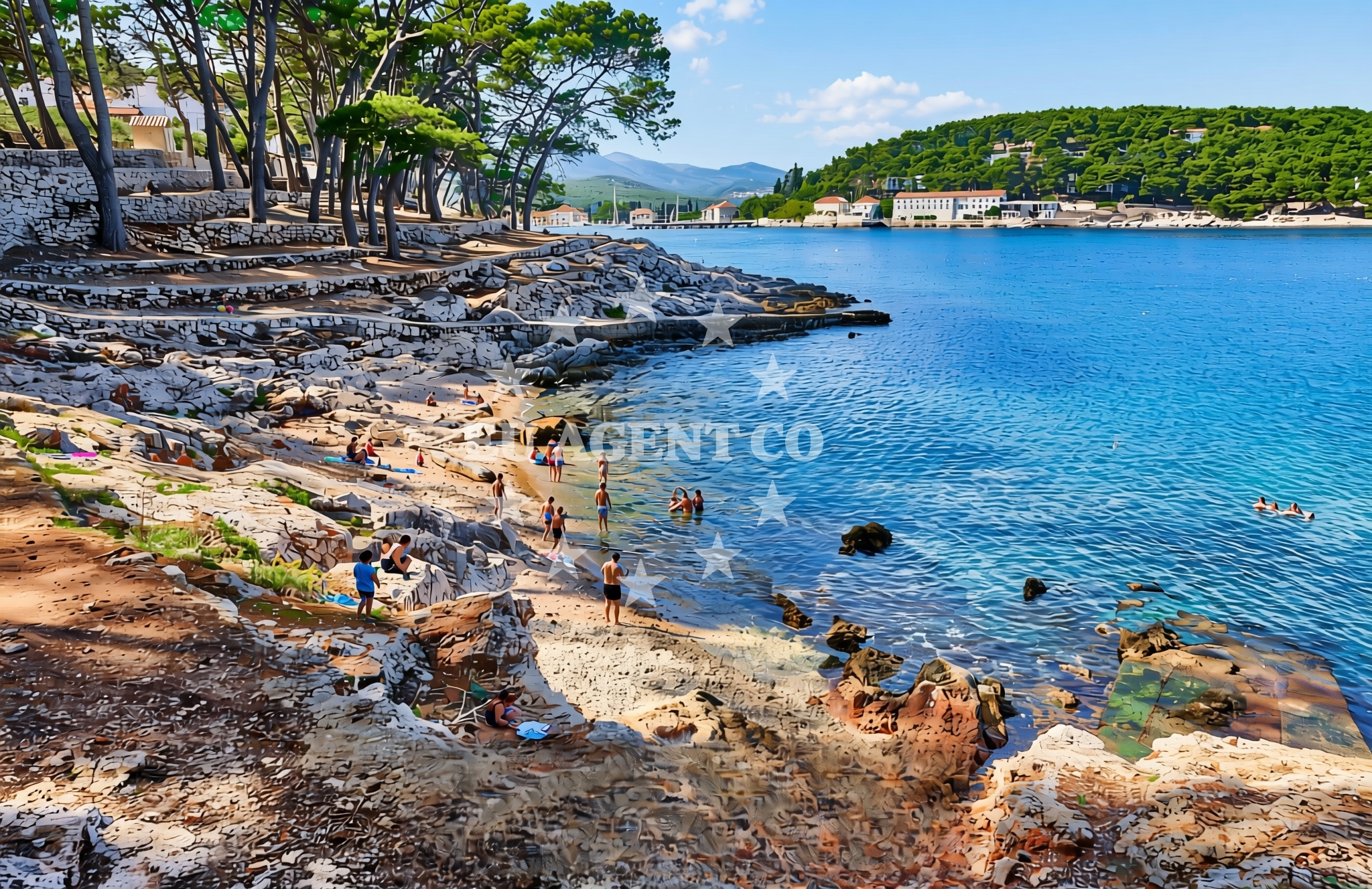 Additional view of Gradina, Jelsa (Hvar) Beach in Gradina