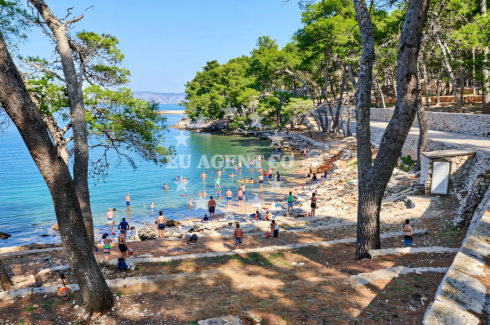 Additional view of Gradina, Jelsa (Hvar) Beach in Gradina