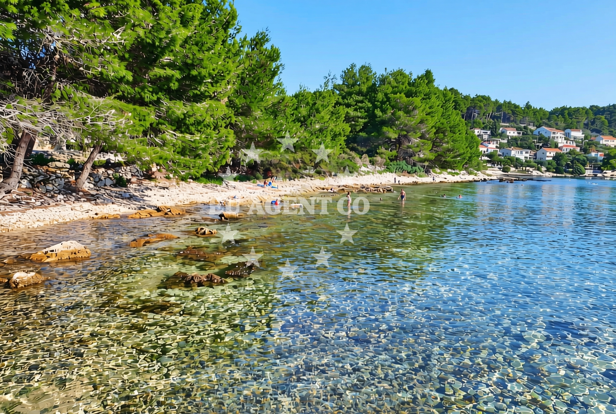 Additional view of Gradina zapad, Vela Luka (Korčula) Beach in Gradina zapad