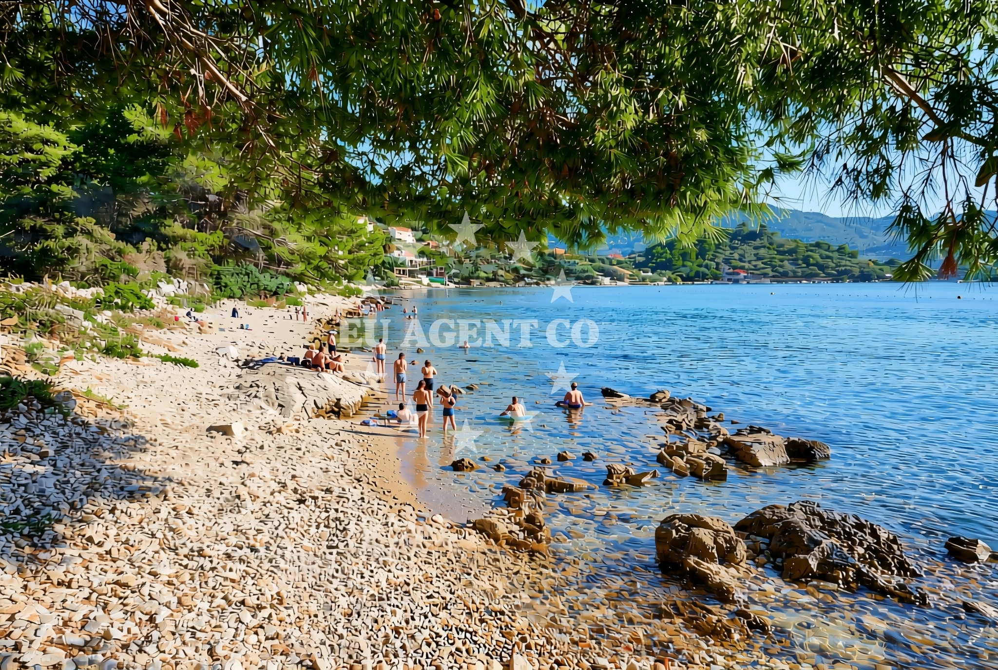Additional view of Gradina zapad, Vela Luka (Korčula) Beach in Gradina zapad