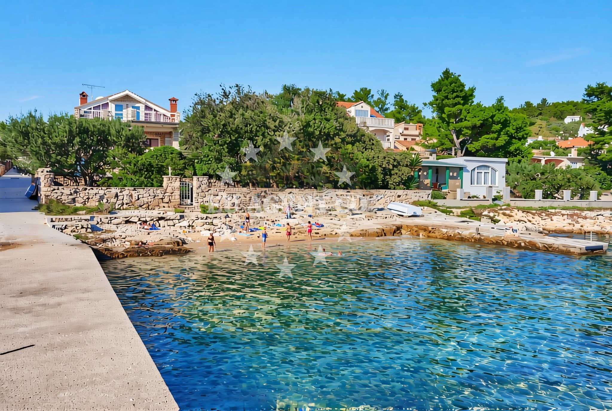 Additional view of Gradina zapad, Vela Luka (Korčula) Beach in Gradina zapad