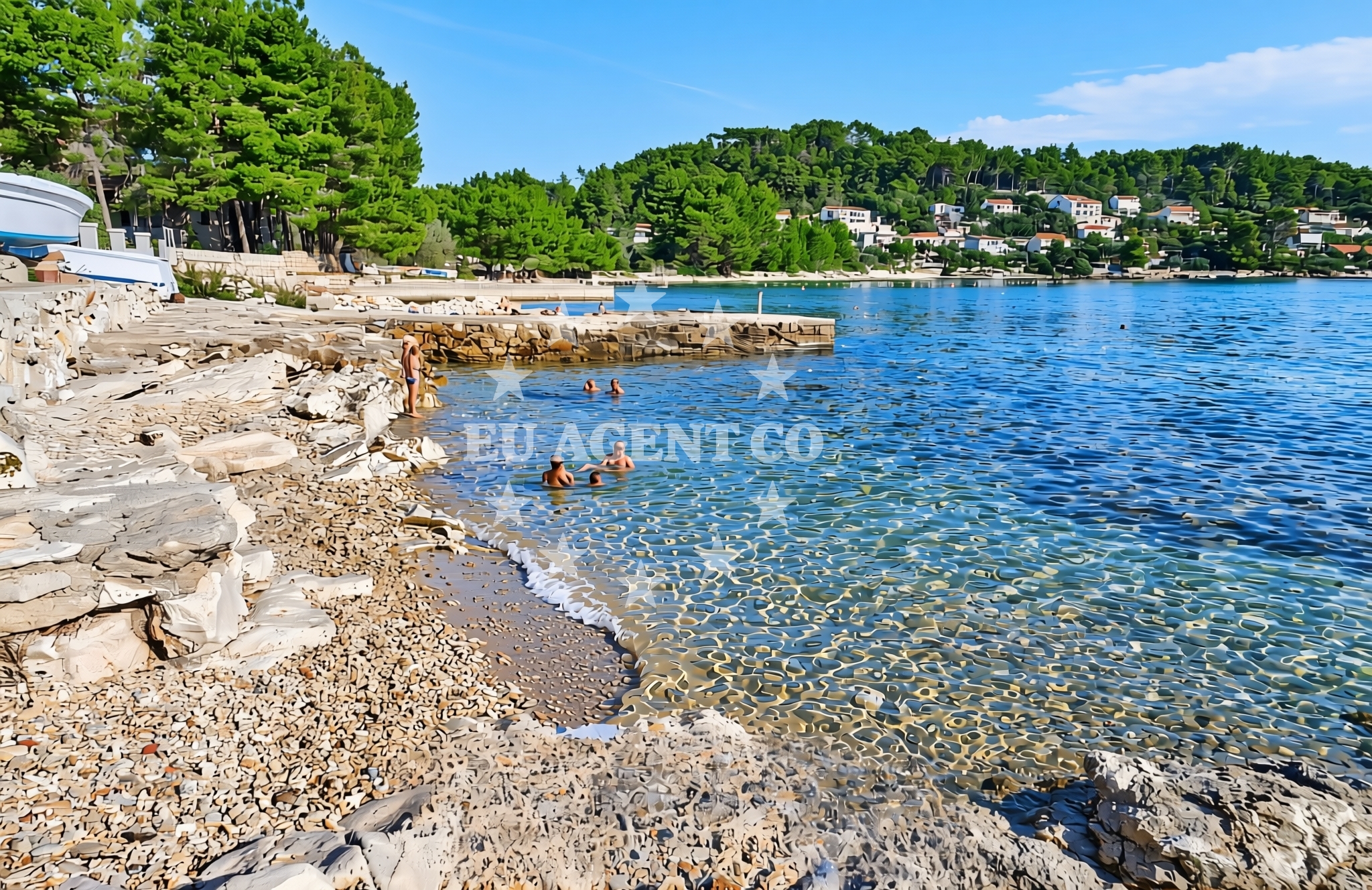 Additional view of Gradina zapad, Vela Luka (Korčula) Beach in Gradina zapad