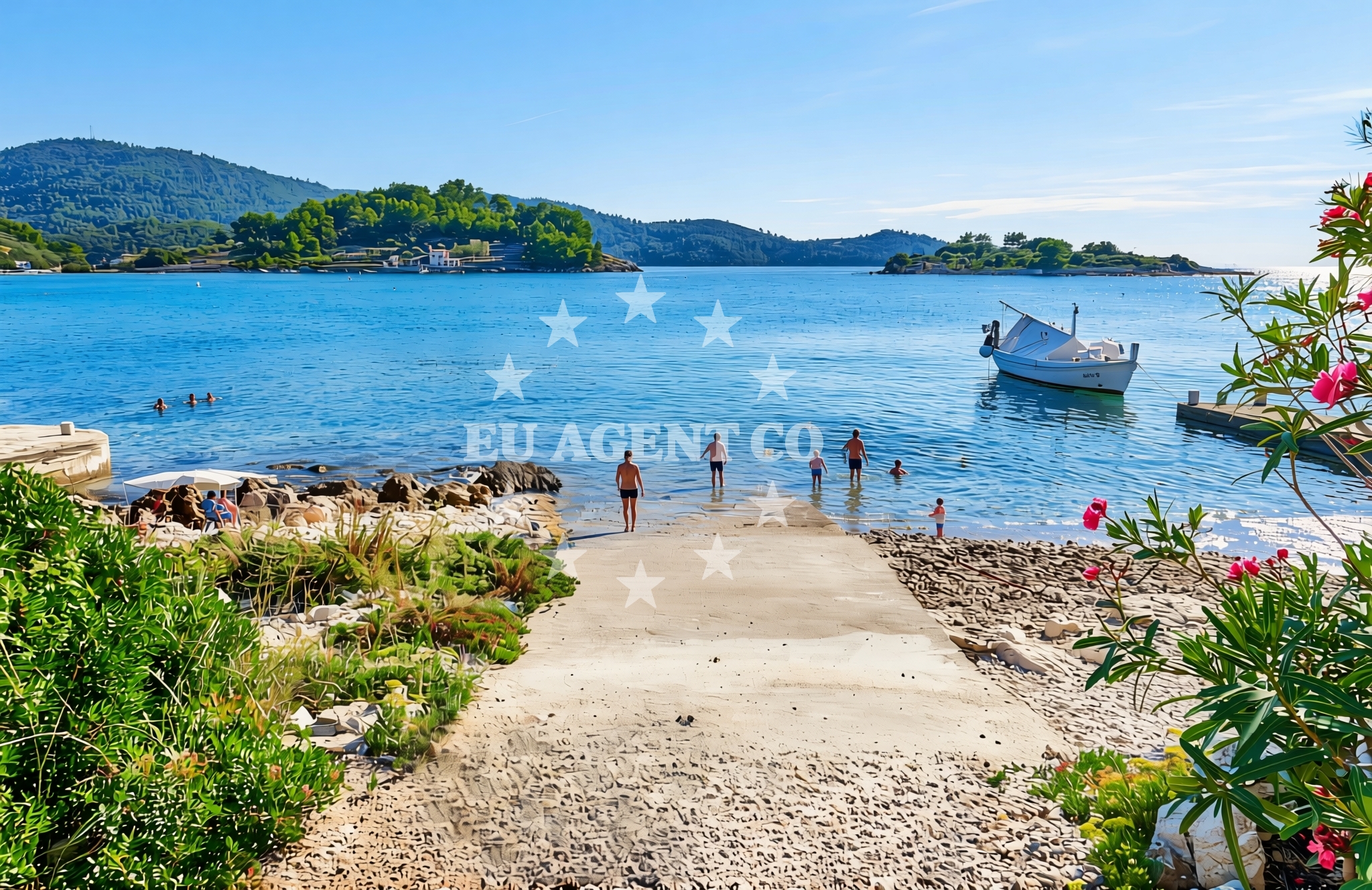 Additional view of Gradina zapad, Vela Luka (Korčula) Beach in Gradina zapad