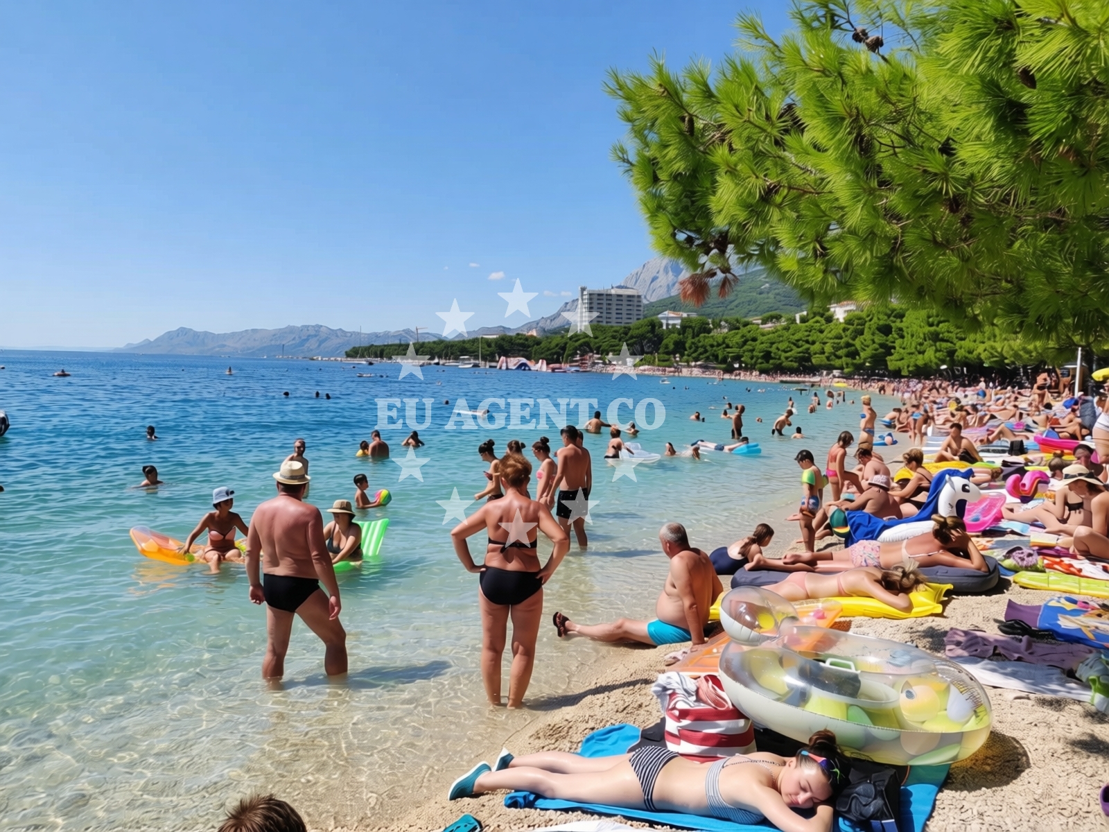 Additional view of Gradska beach in ŠETALIŠTE DR FRANJE TUĐMANA 6, Makarska