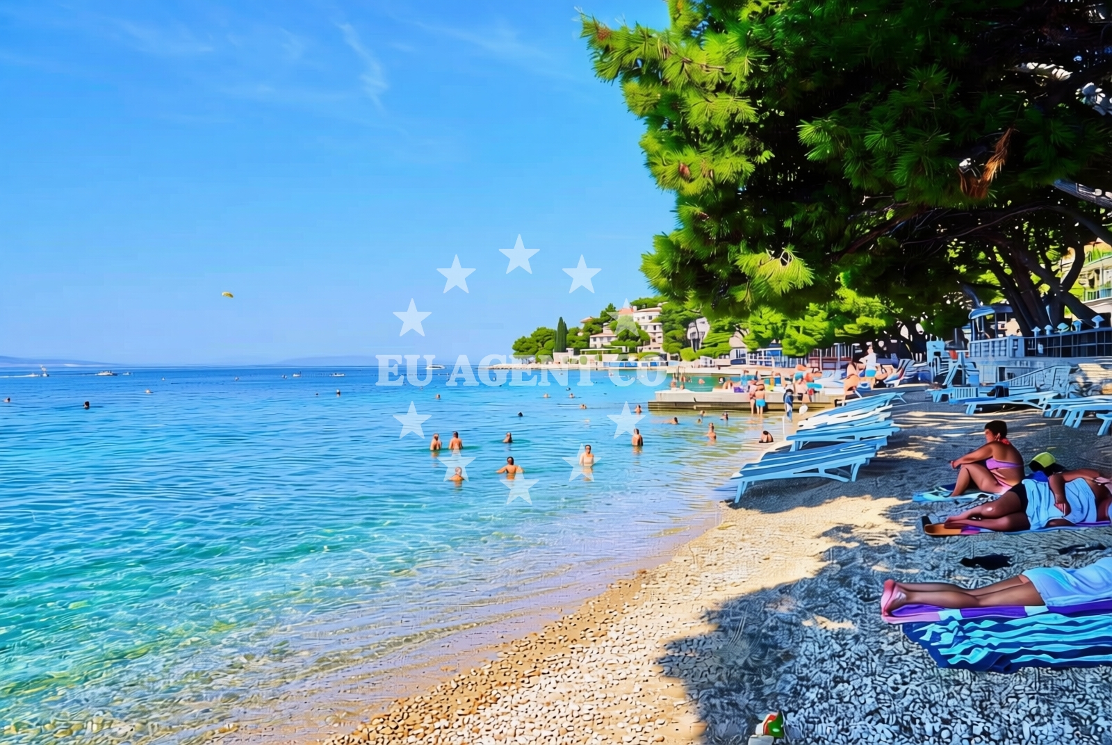 Additional view of Gradska beach in ŠETALIŠTE DR FRANJE TUĐMANA 6, Makarska